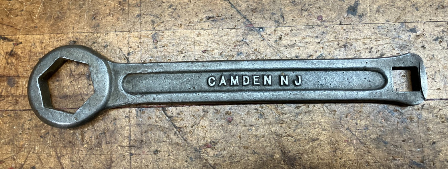 Vintage Warren Webster & Co. Camden NJ Box Wrench