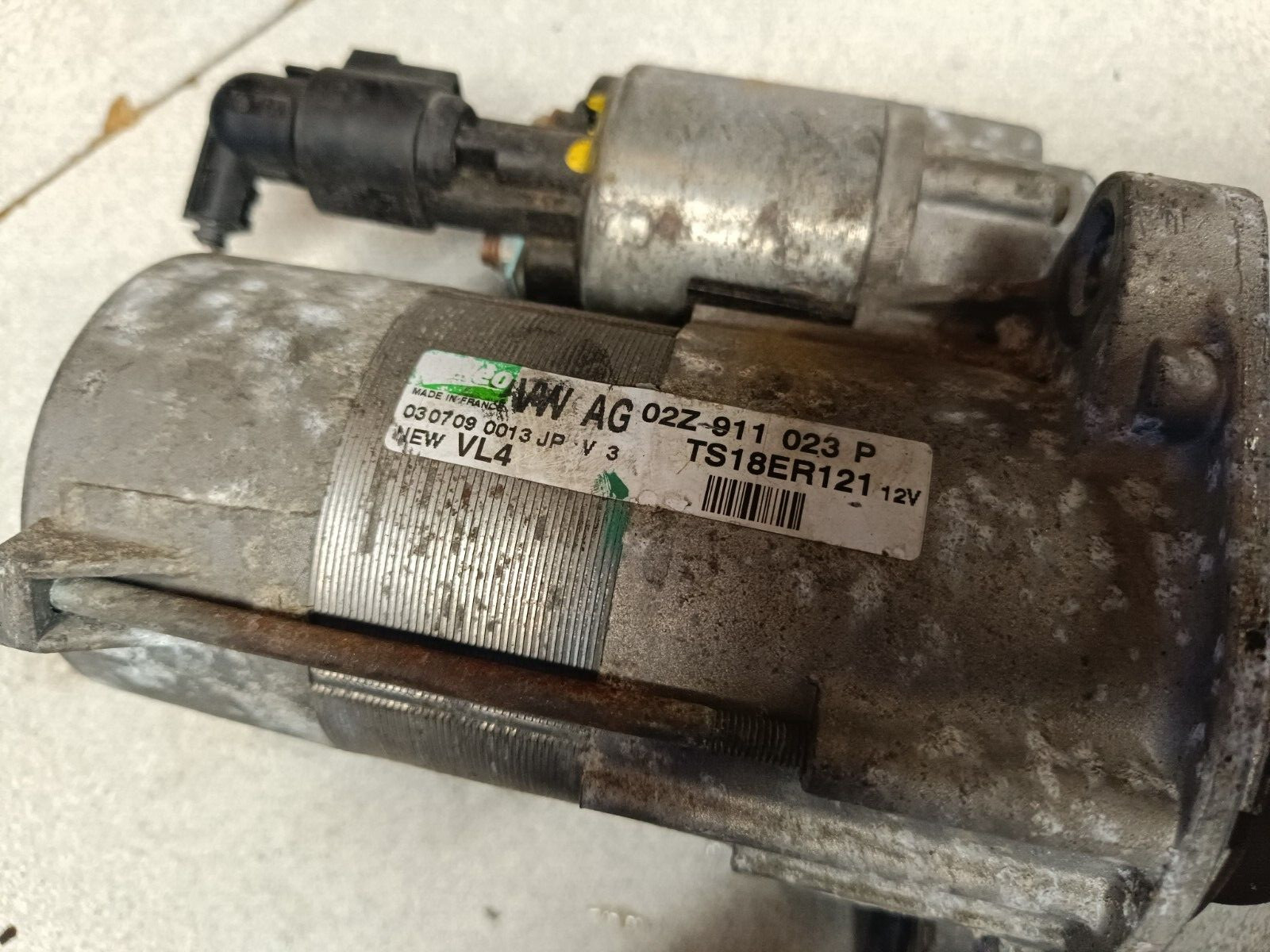 STARTER VW VOLKSWAGEN GOLF 6 VI 2.0 TDI 140CV 02Z911023P