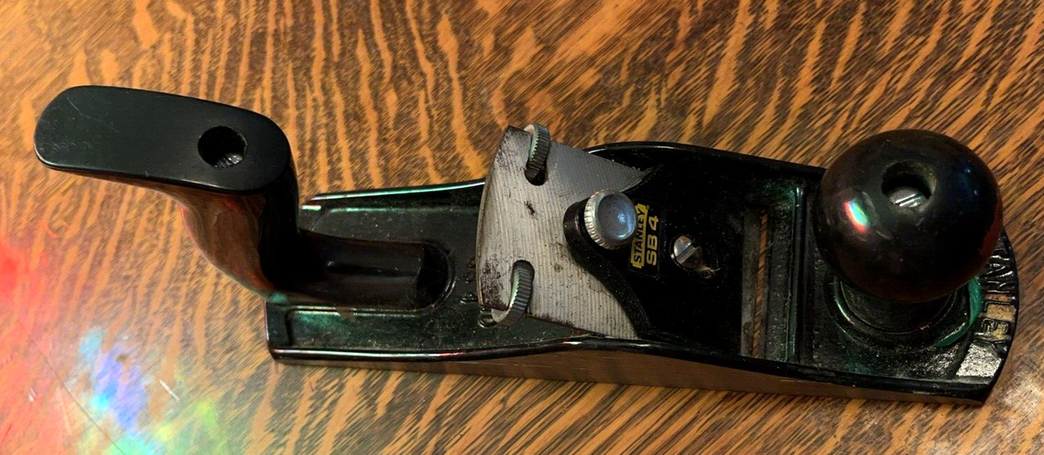STANLEY #SB 4~ ENGLISH~ VINTAGE BENCH PLANE~ EARLY/MID 20TH CENTURY