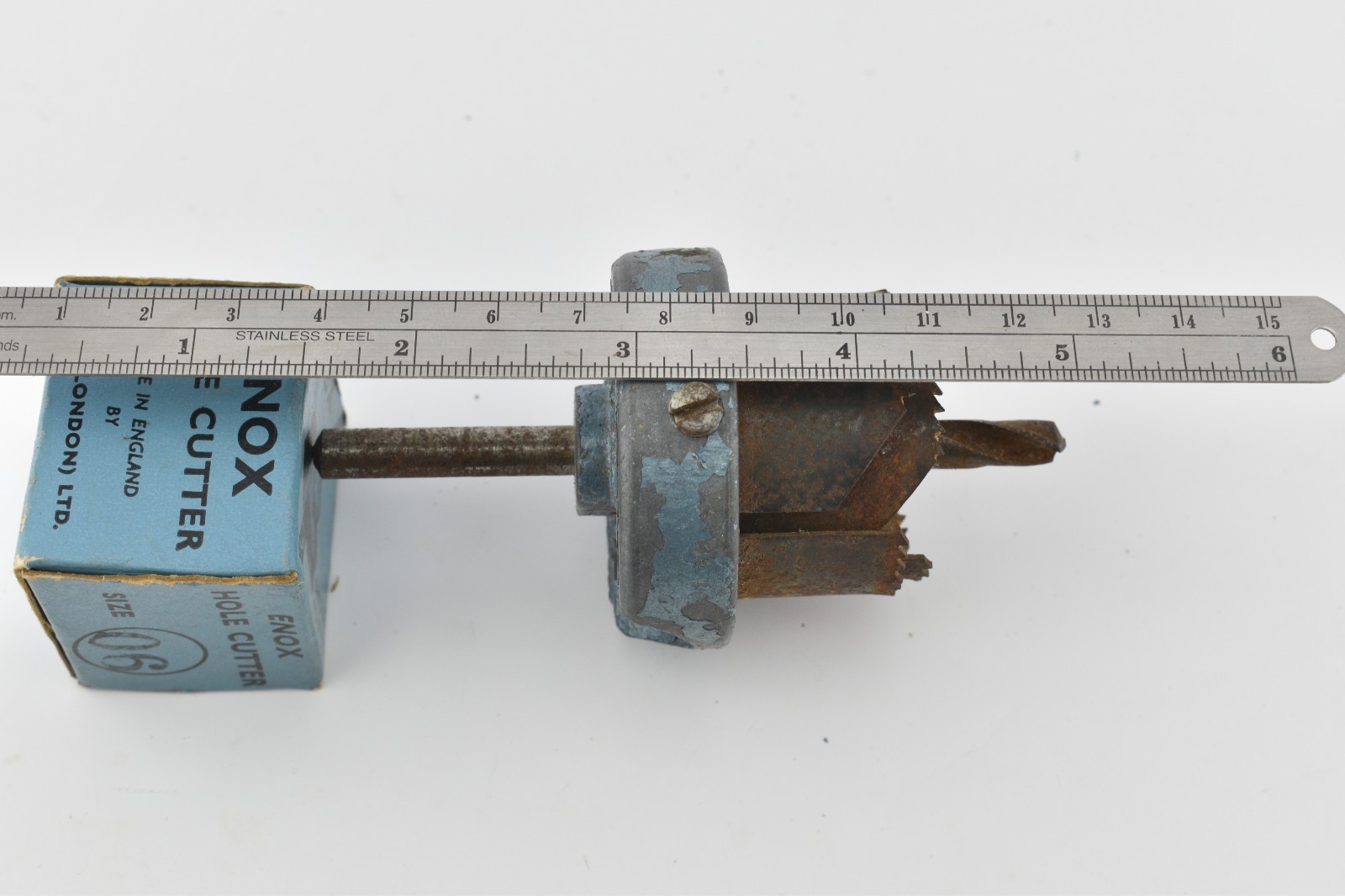 3x VTG Enox Hole Cutter size 02 3/4 06 5/8 & Multi 3/4 1 1 1/4 1 1/2Made England
