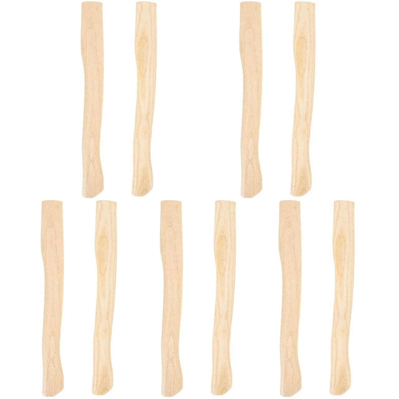 10 Pcs Camping Hatchet Replacement Handle – 14.9 Inch Hickory Wood, Outdoor Gear