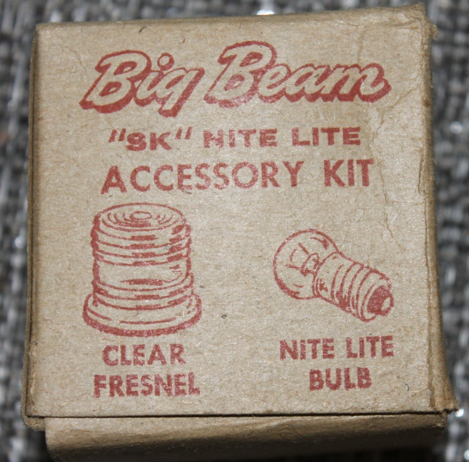VTG 1970s Teledyne Big Beam Model “SK” Nite Lite Accessory/Conversion Kit New