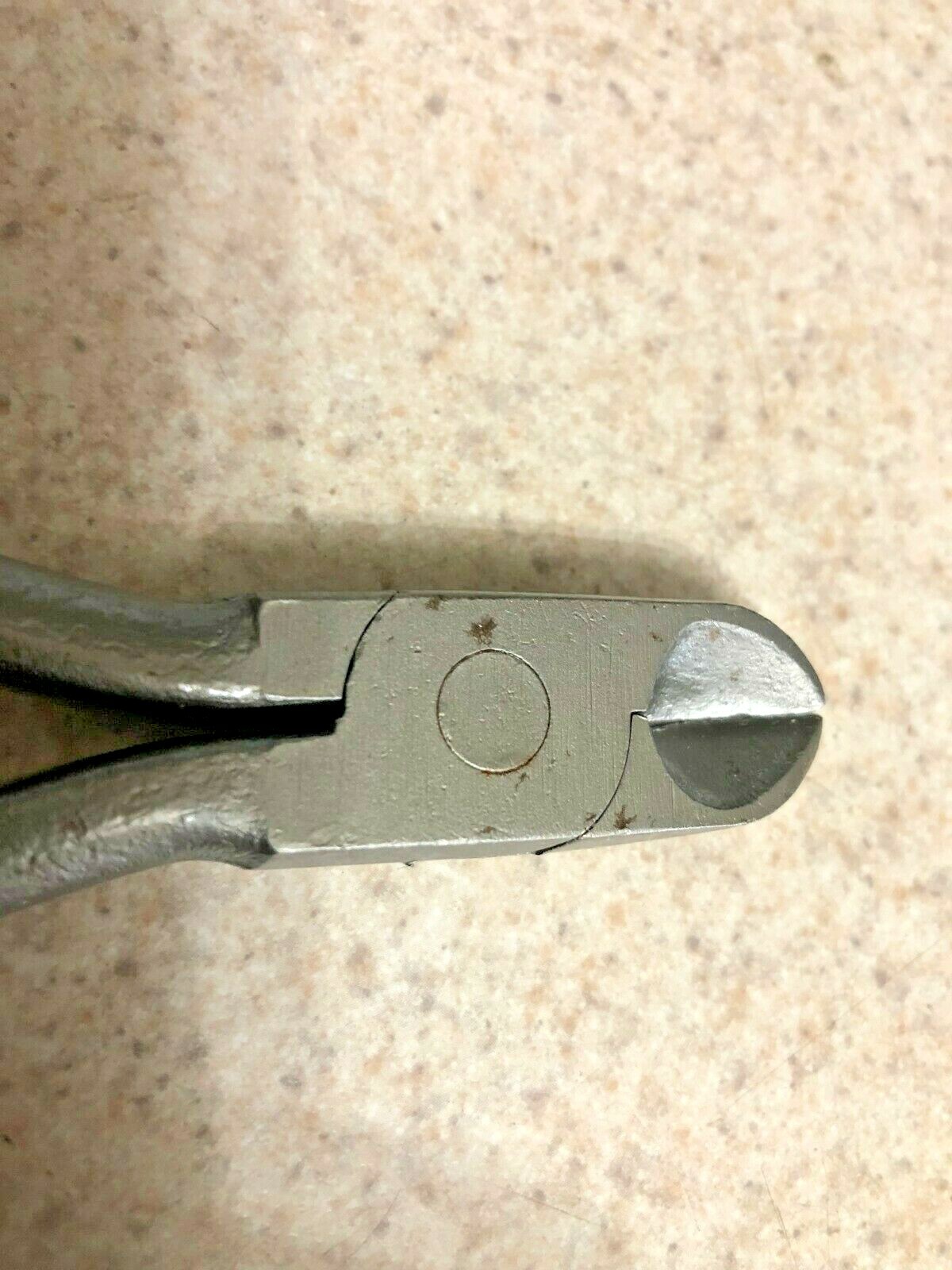 Antique OXWALL TOOL CO. Germany 5.75” Long Electrical Side Cutter Pliers.