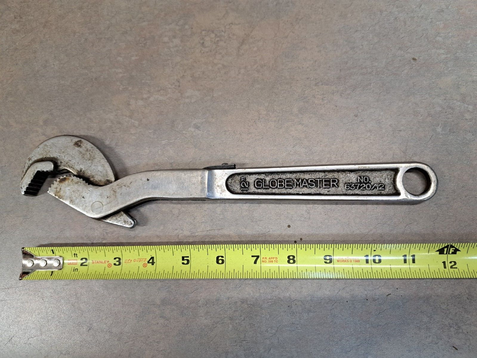 Globemaster Wrench No. 63720/12 12″ Fully Drop Forged Japan