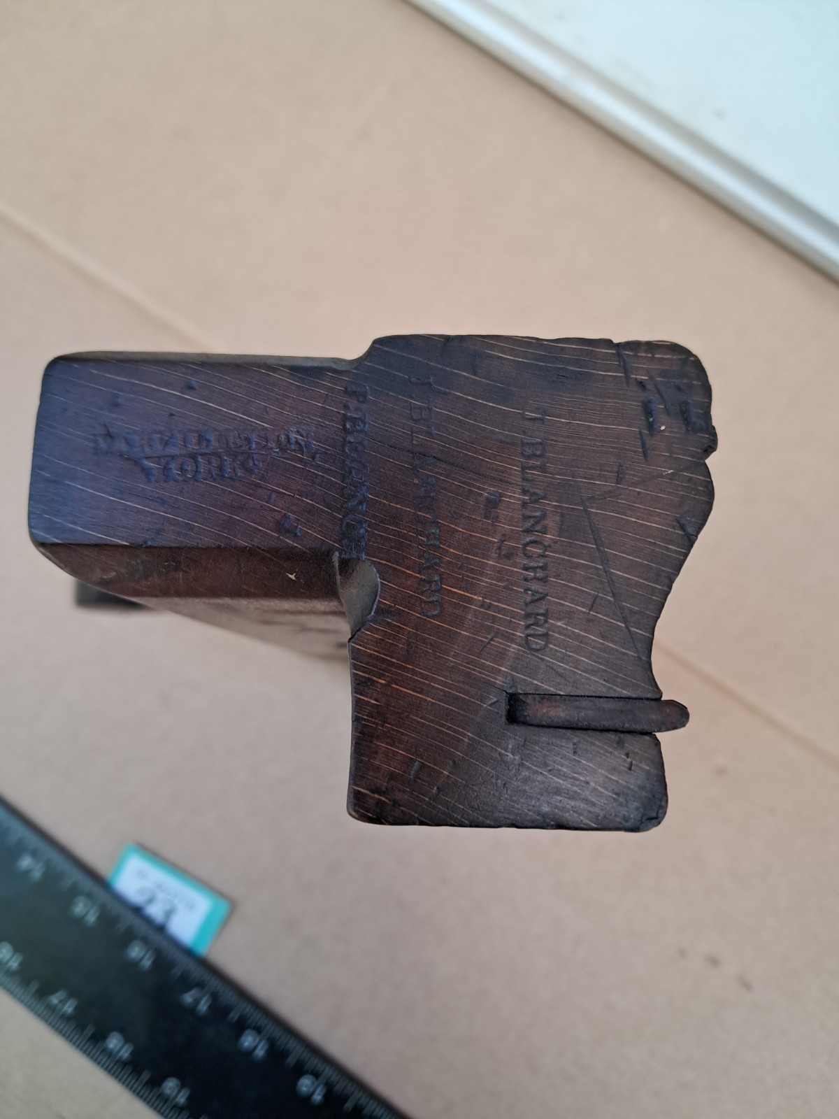 Large Vintage Complex Moulding Plane by Varvill of York Fairly Good Condition