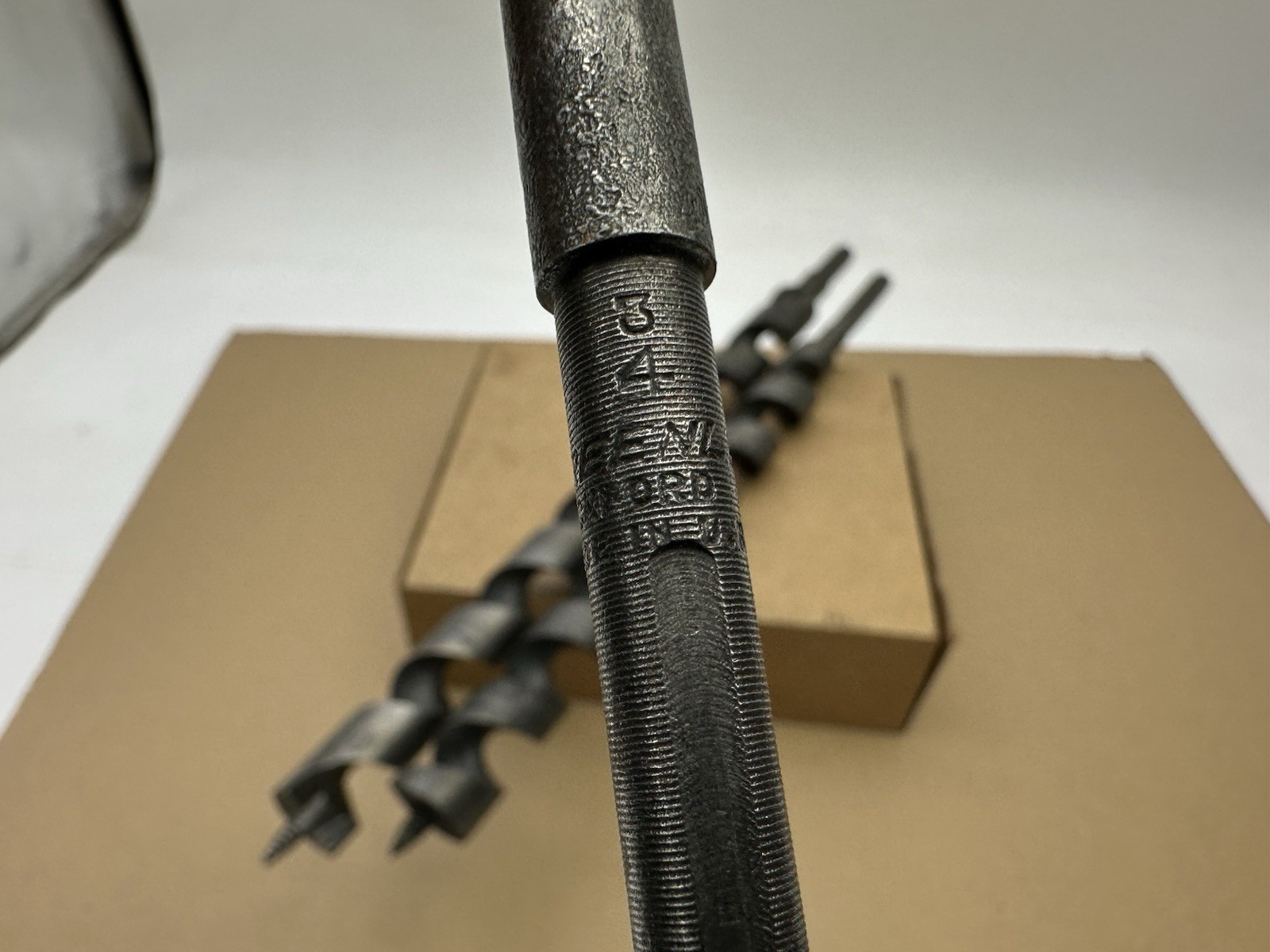 Rare Vintage Lot 3 GREENLEE Ships Auger Drill Bit 12/14/16” Length 3/4” To 1-1/4