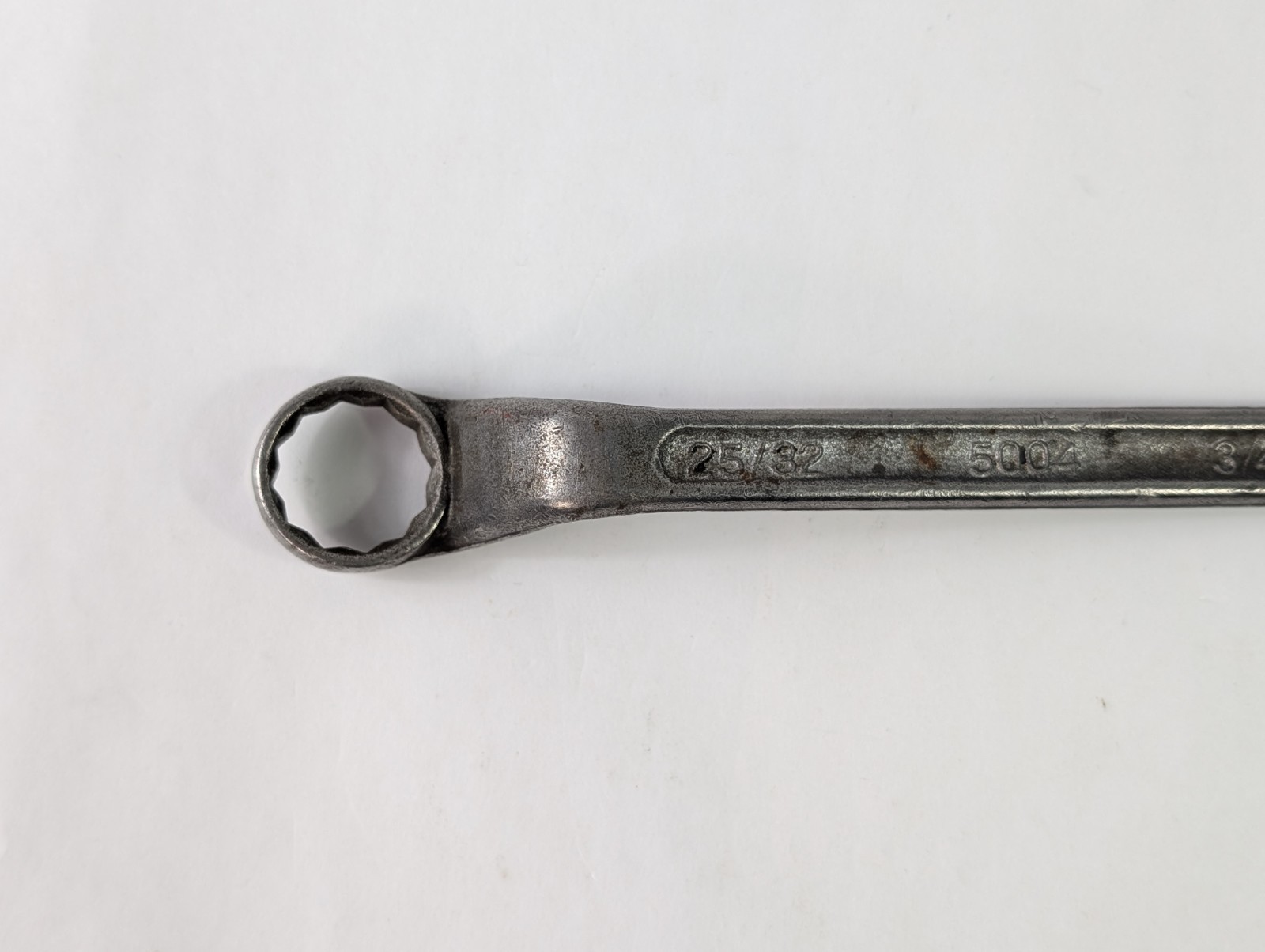 Vintage TruFit 5004 25/32 3/4 Offset Double Box End Wrench Forged USA