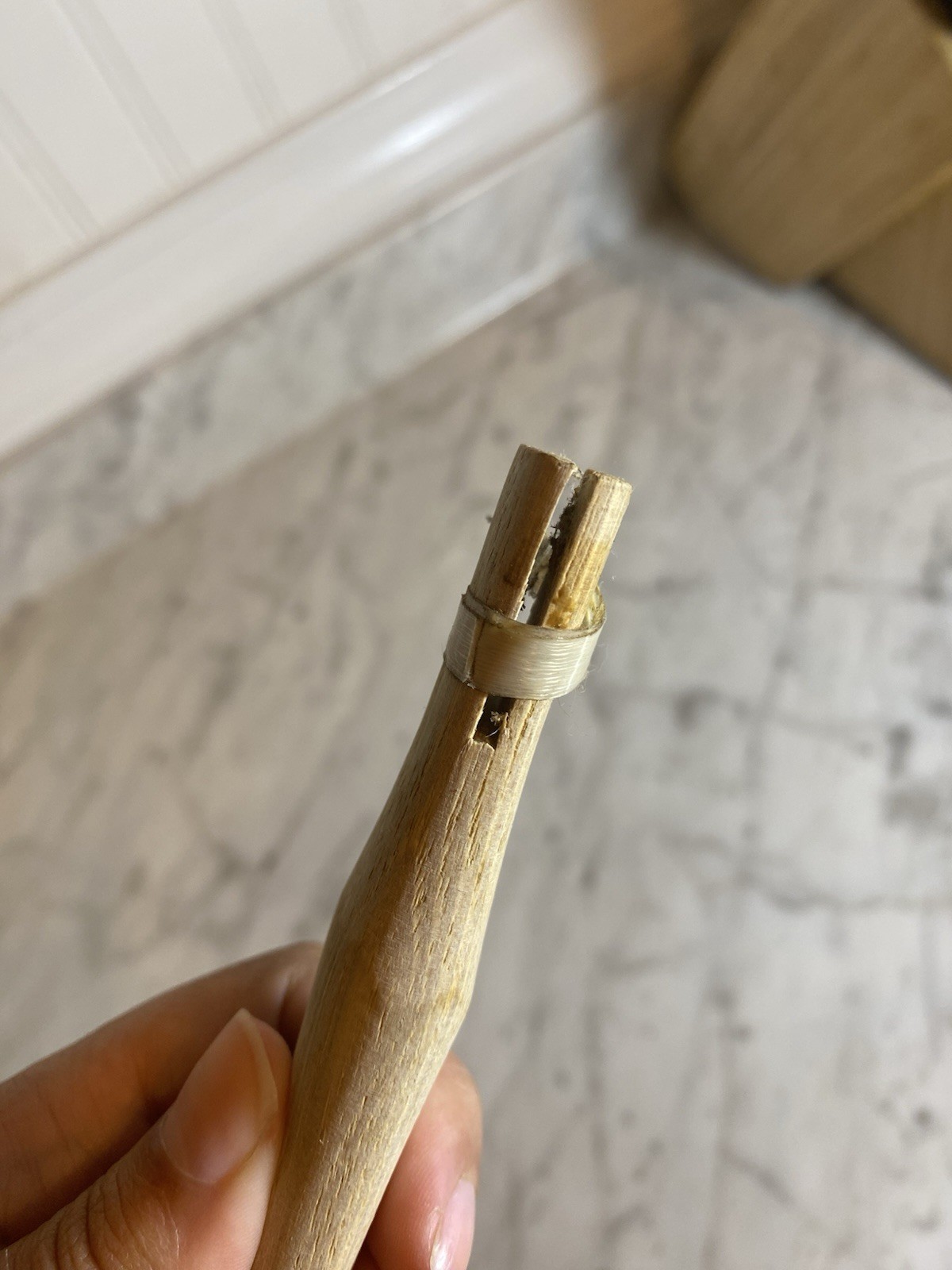 Vintage Sampson 12 IN. Machinist Hammer Handle Replacement For 8-12oz