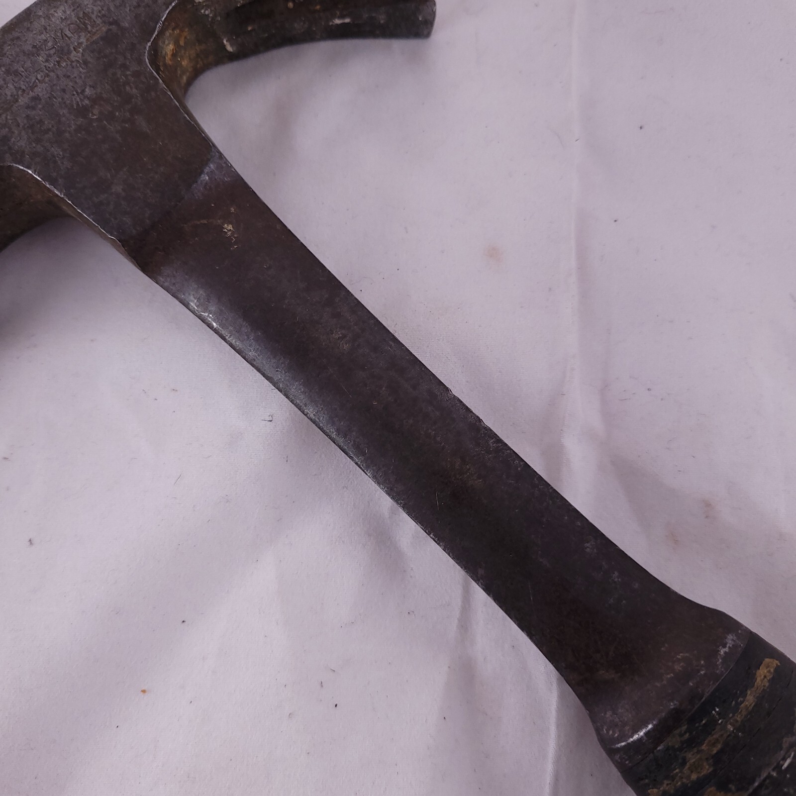 Vintage Craftsman Claw Hammer Genuine Stacked Leather Handle See Photos