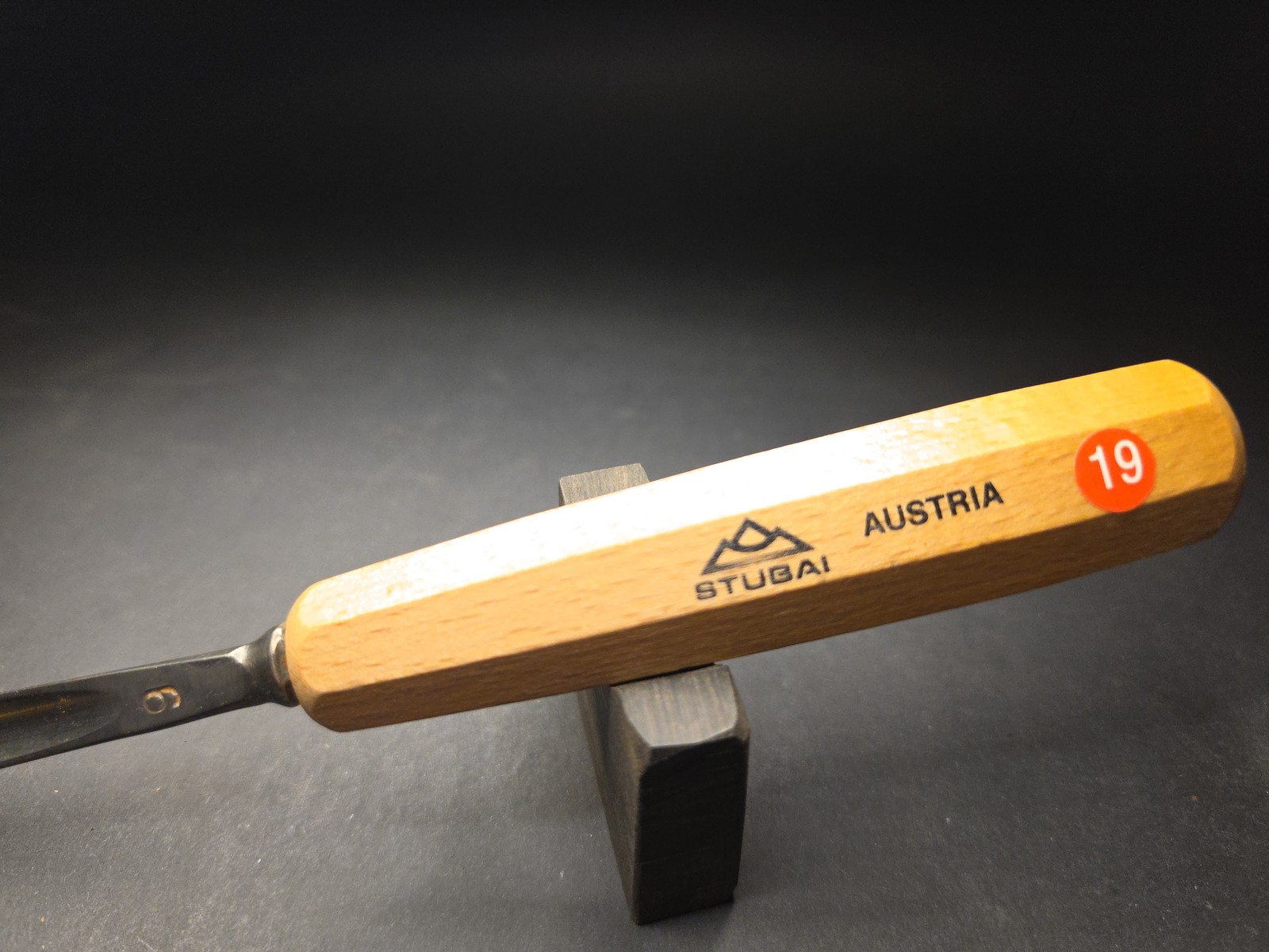 Stubai No 9 Sweep Deep Gouge 1/2 in Cut Wood Carving Chisel Austria