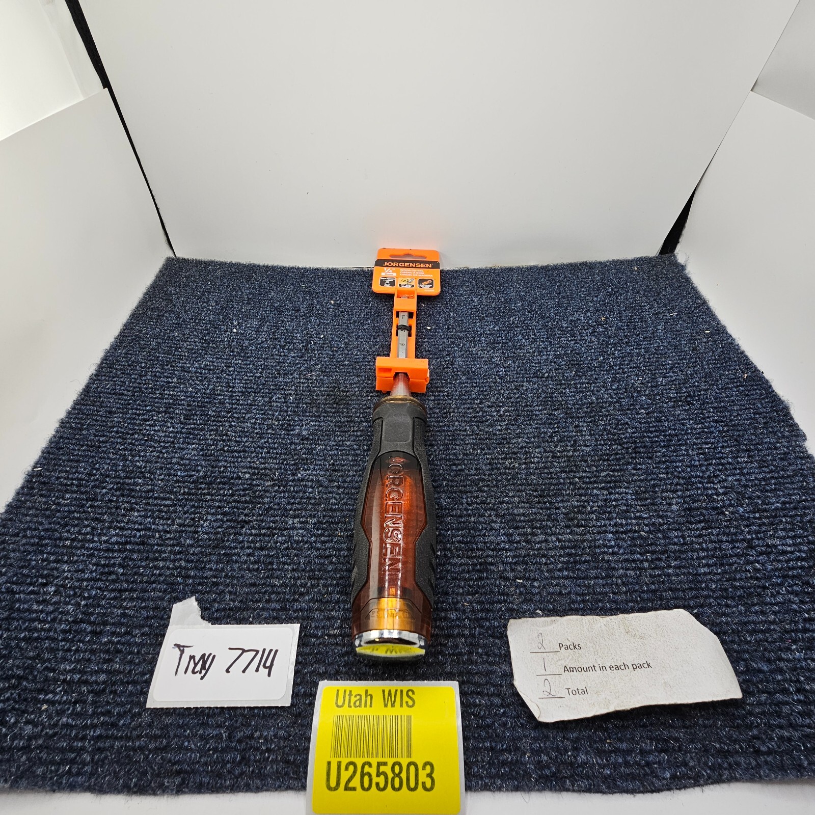 (QTY 2) Jorgensen 70400 1/4″ Wood Chisels
