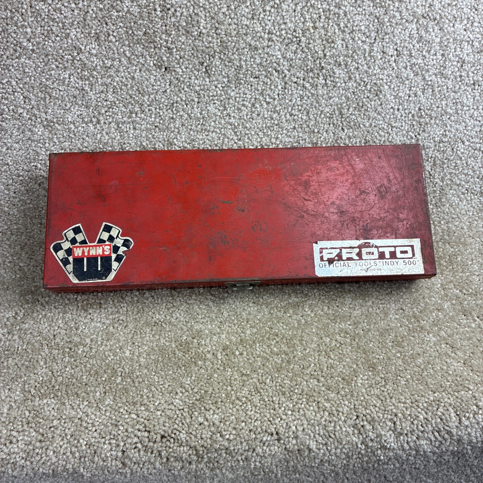 Vintage PROTO Indy 500-69 Ratchet/Socket Box Only