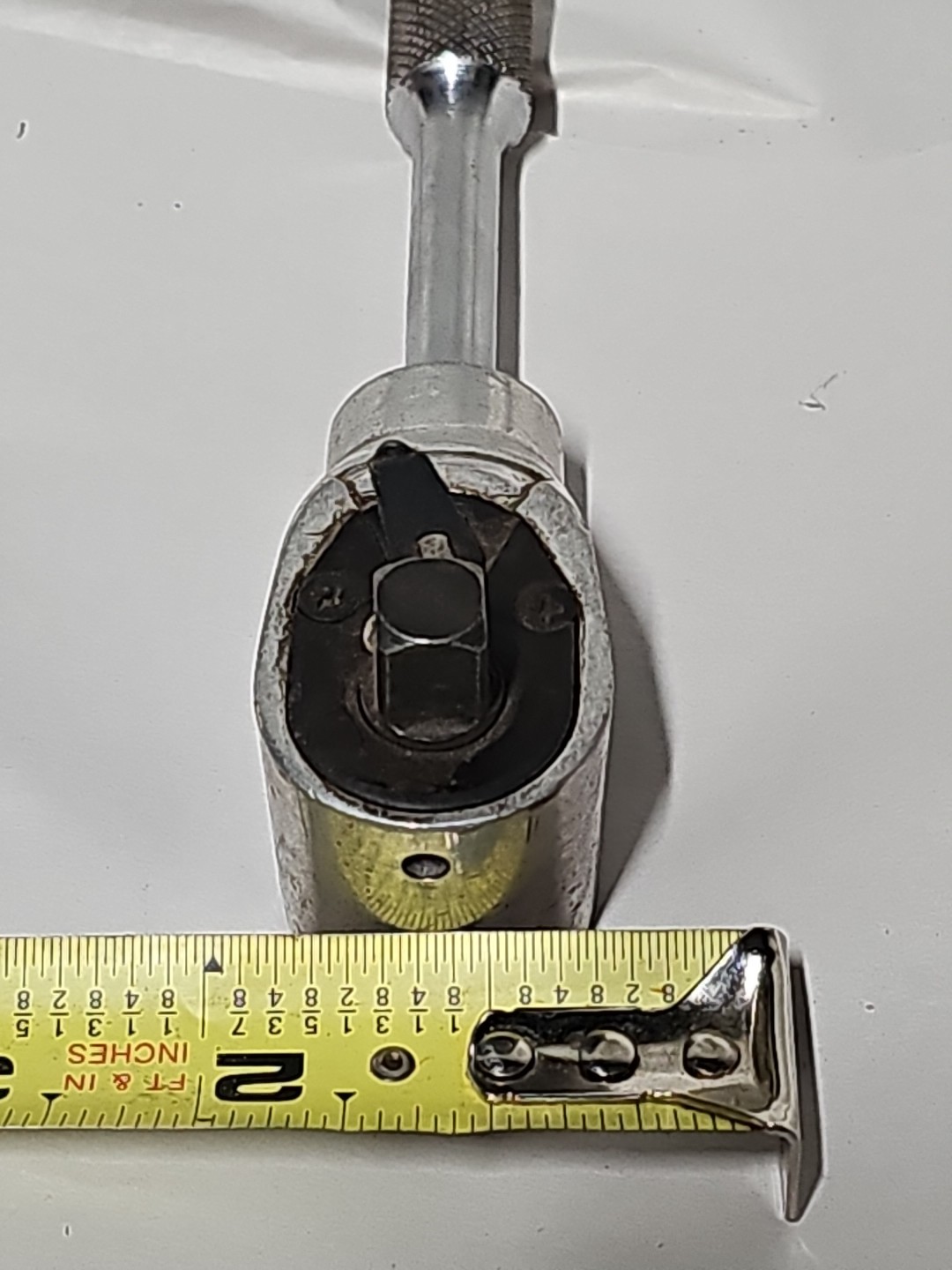 Vintage Hudgins Twist Handle Ratchet Speed Wrench 3/8″ Drive USA Tool Mechanic