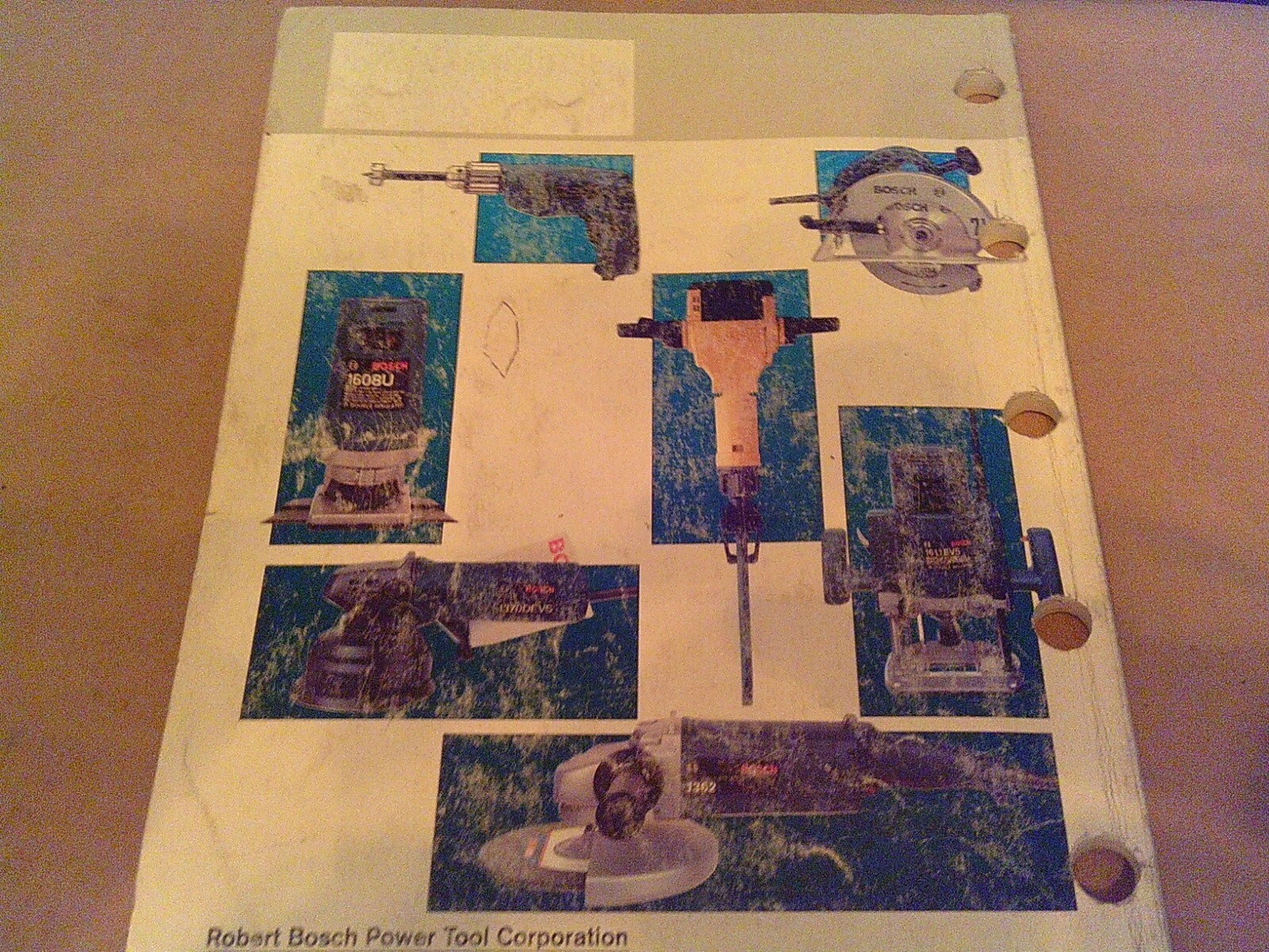 Bosch Power Tool Catalog From 1990