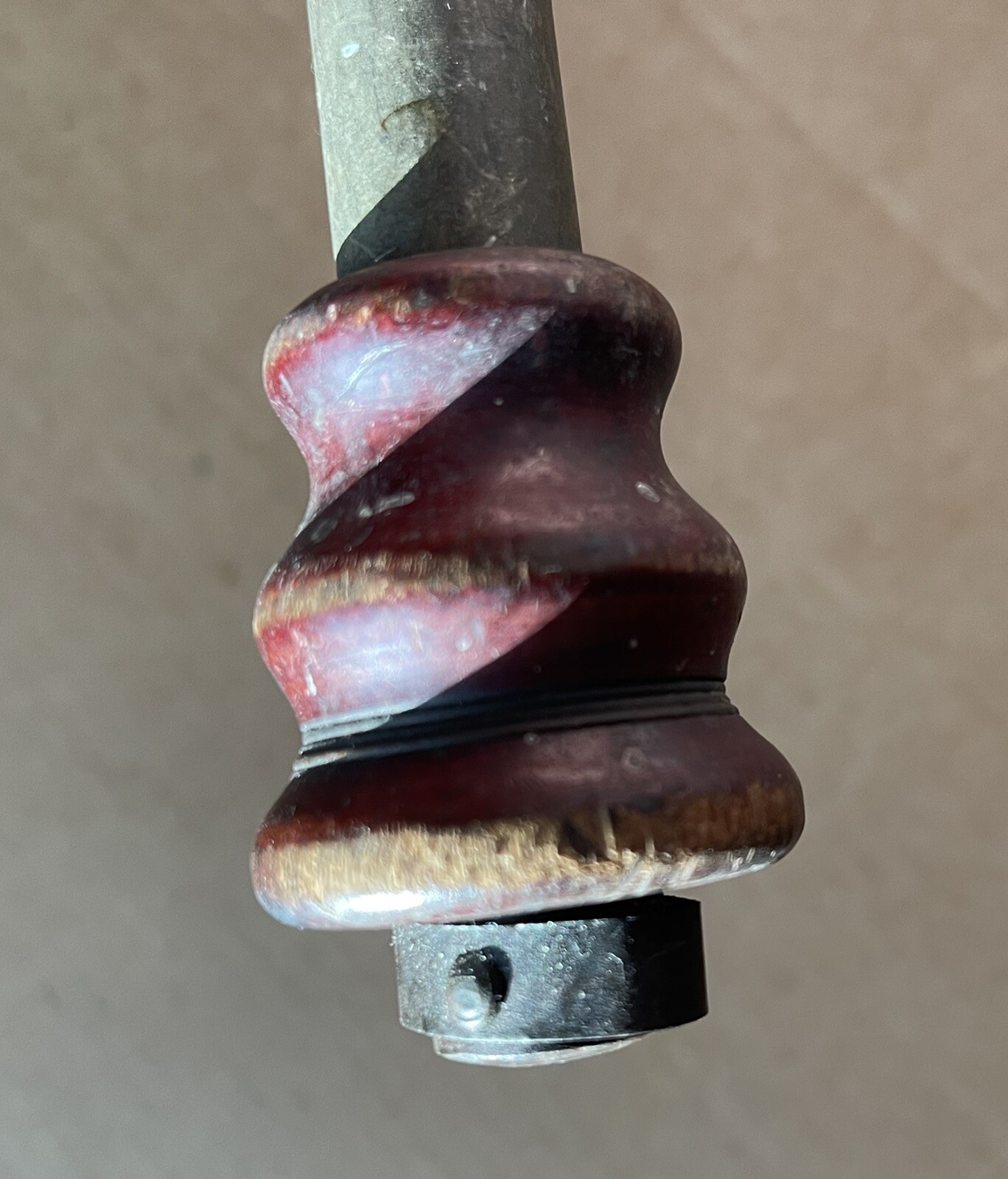 1882 A.H. REID ARCHIMEDES DRILL PRIMITIVE FURNITURE HAND WOOD TOOL, PHILADELPHIA