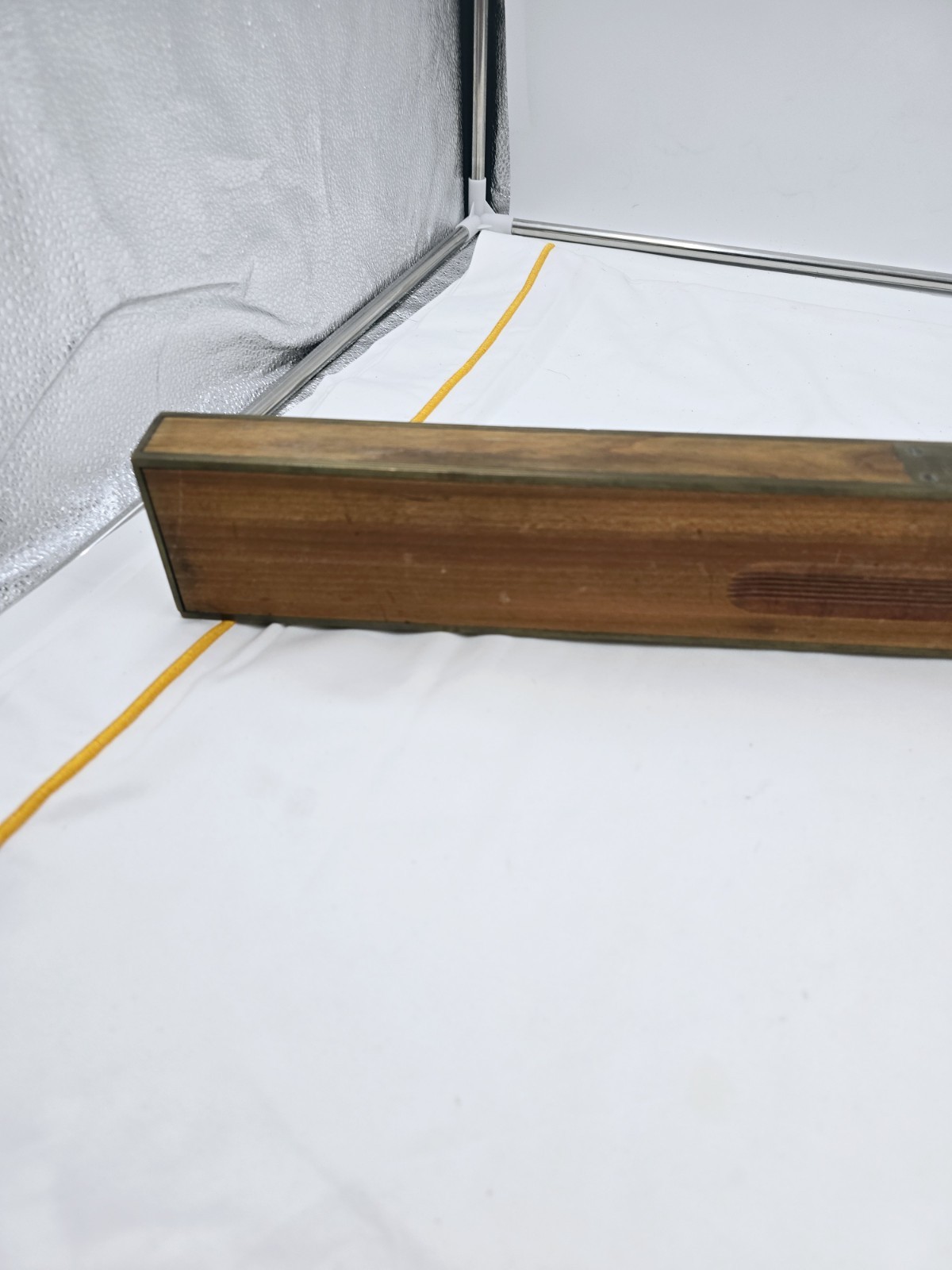 Keen Kutter Brass Bound Wood Level Kk50 28″ Pat. 04