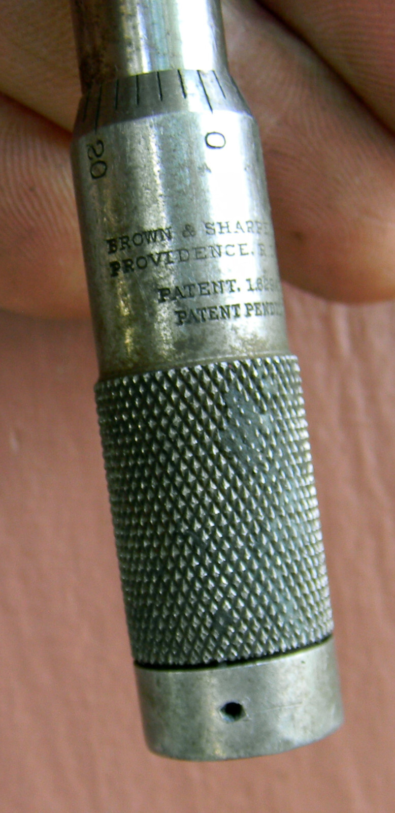 Vintage BROWN & SHARPE No 65 3-4″ Range Caliper Micrometer Machinist Tool