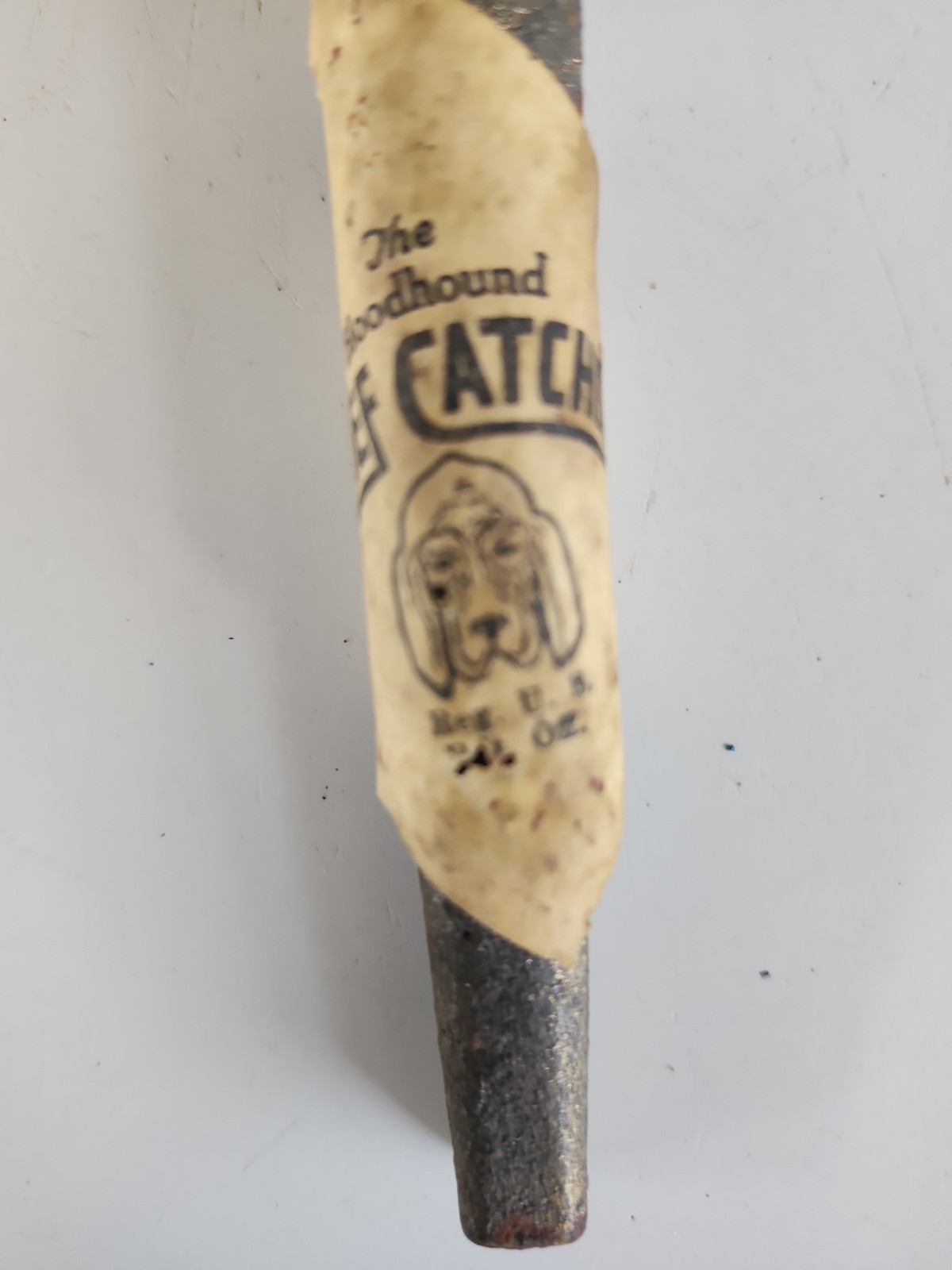 Vintage The Bloodhound Thief Catcher Stamp Punch Tool “54 CP”