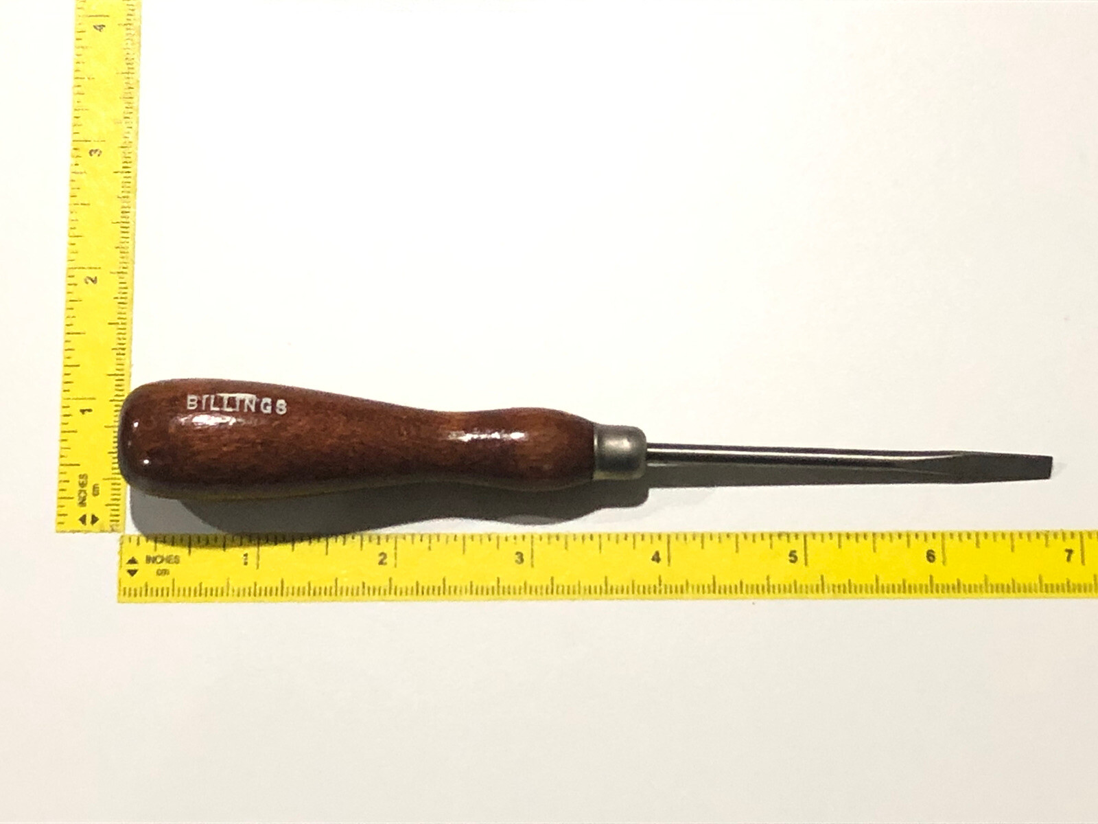 Billings Jewelers Screwdriver 3″ NOS Cabinetmakers Tool Rare New VTG 7”