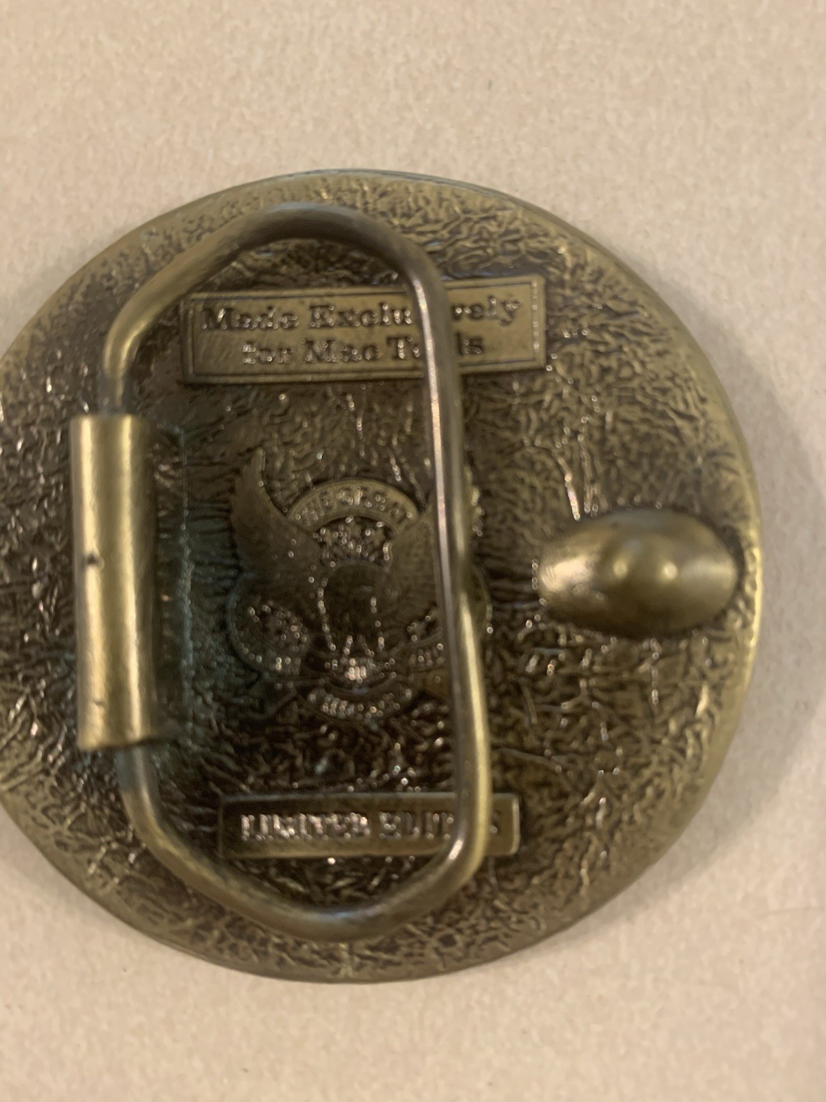 New Vintage Mac Tools Limited Edition Belt Buckle Mechanic Collectible