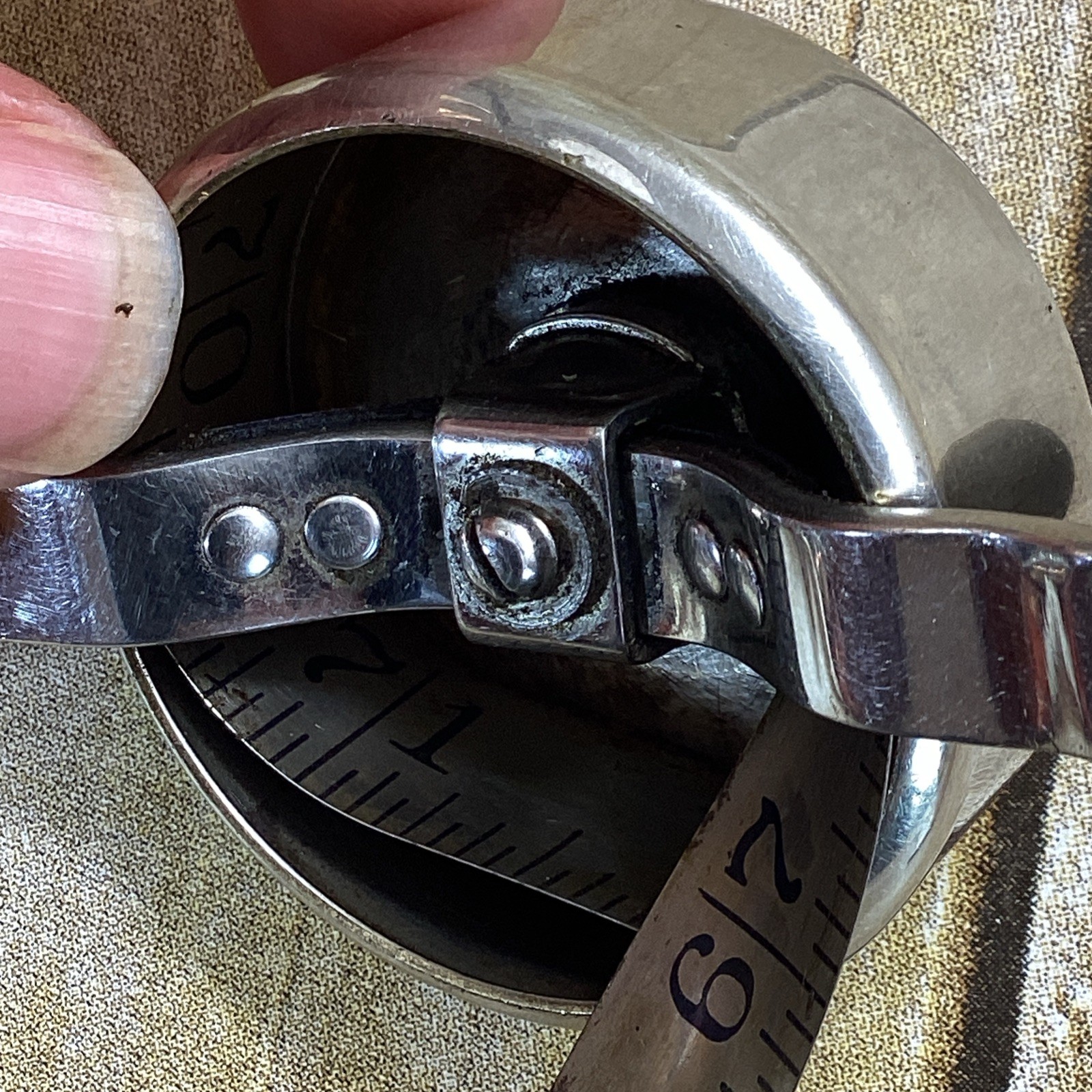 Vtg Farrand Rapid Rule Tape Measure Flexible Steel 1920s Made In USA