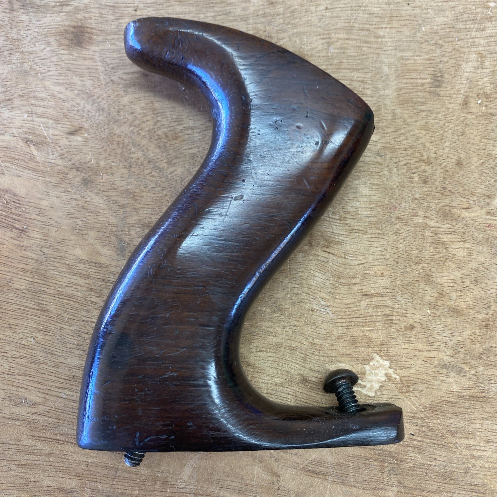 Vintage Stanley Bed Rock No 606 607 Rosewood Tote and Knob