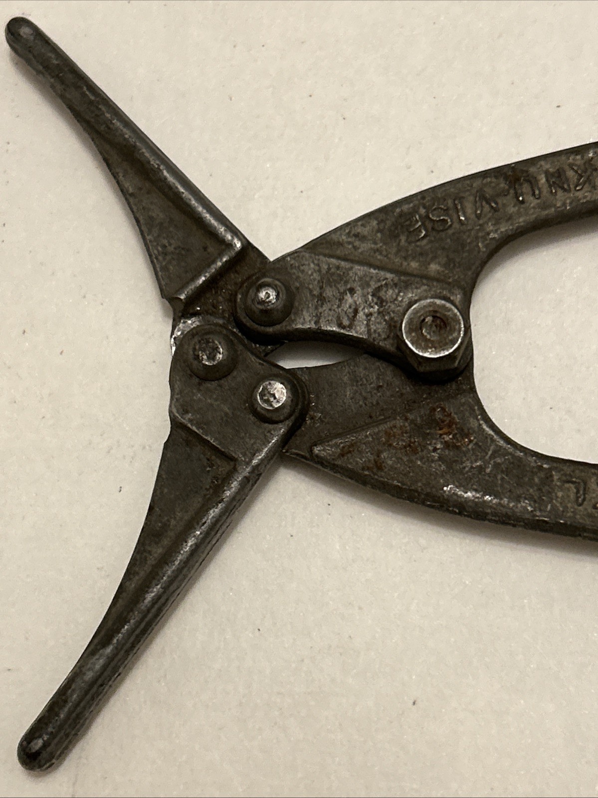Vintage Metal Knu-Vise Welding Clamp