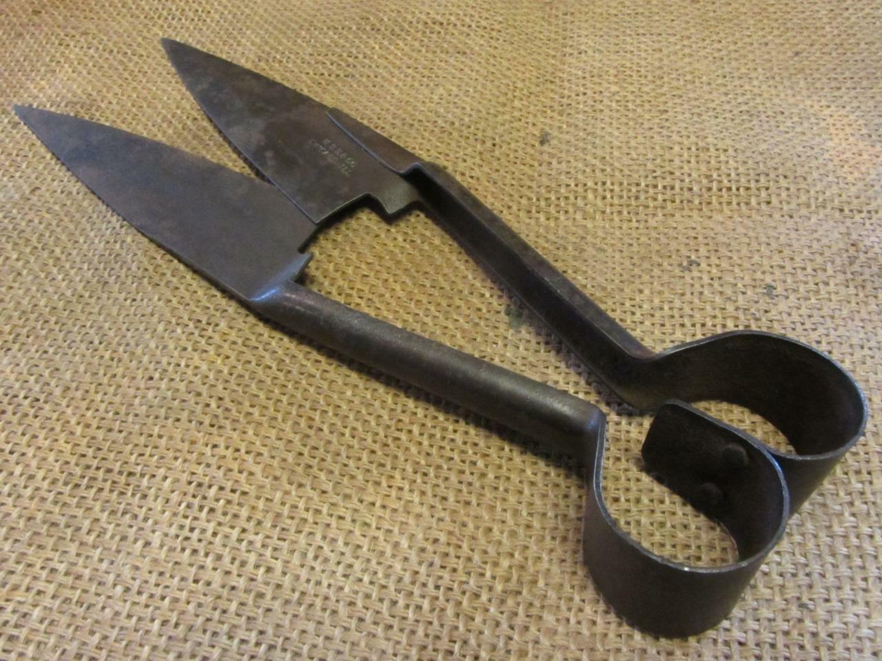 Vintage Metal Sheep Shears Antique Tool Livestock Cotton Alloy Steel 10190