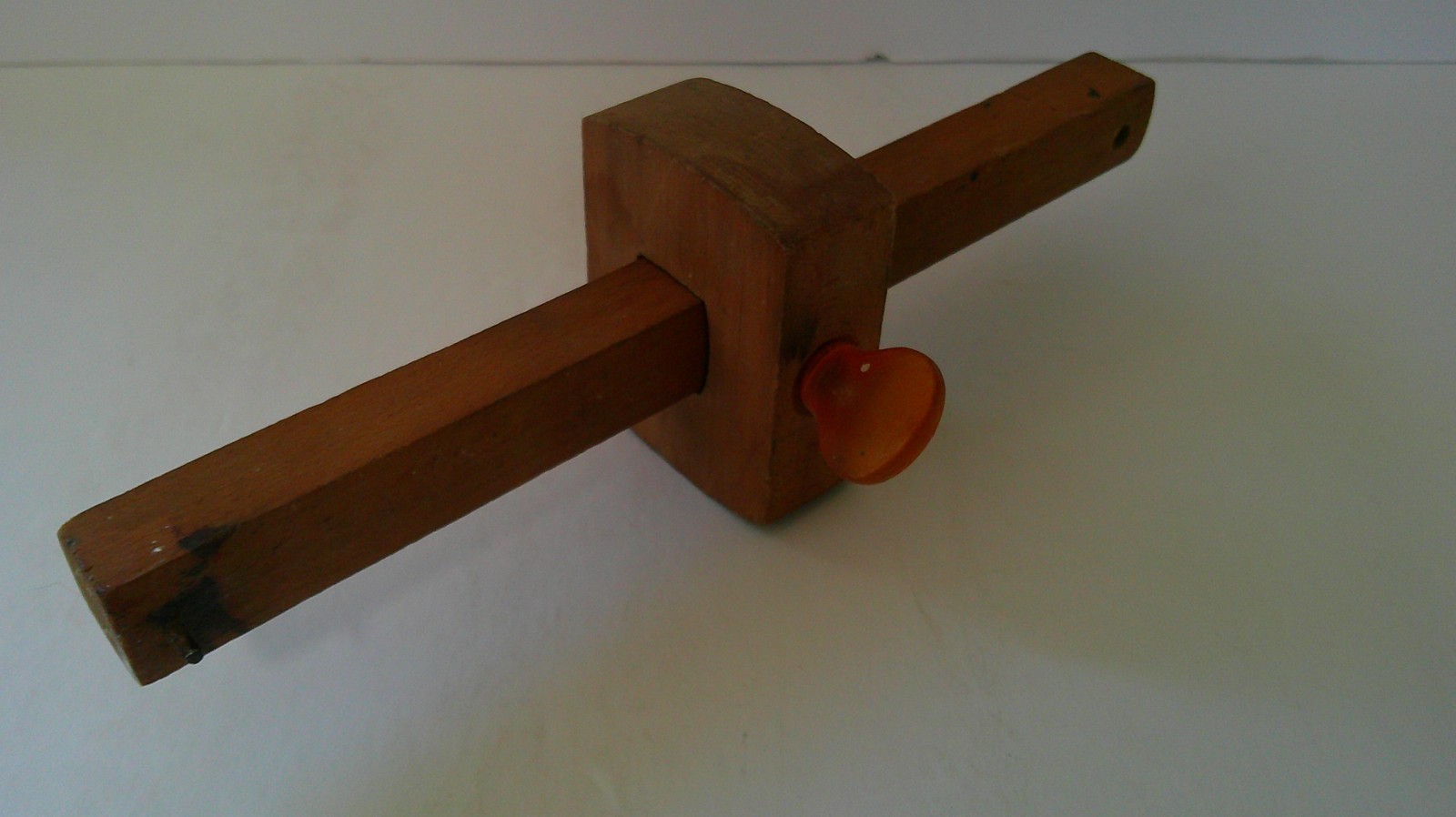 Vintage Stanley No. 61 Carpenter’s Wooden Marking Gauge Scribe