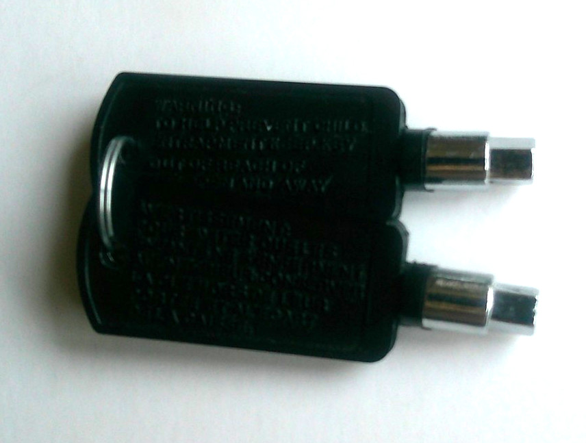 2 Mini Fridge Key Lock Freezer Door Keys Pentagonal Hole Key .