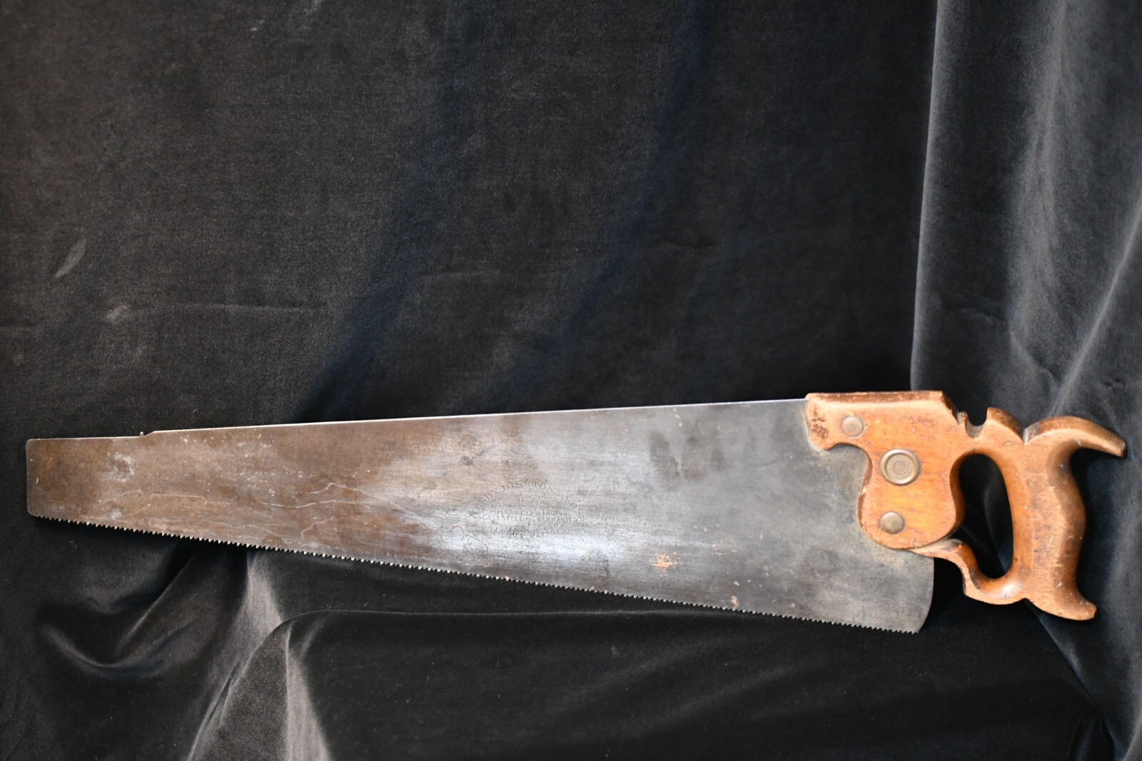Antique H. Disston & Sons Panel Saw No. 7 1896-1917