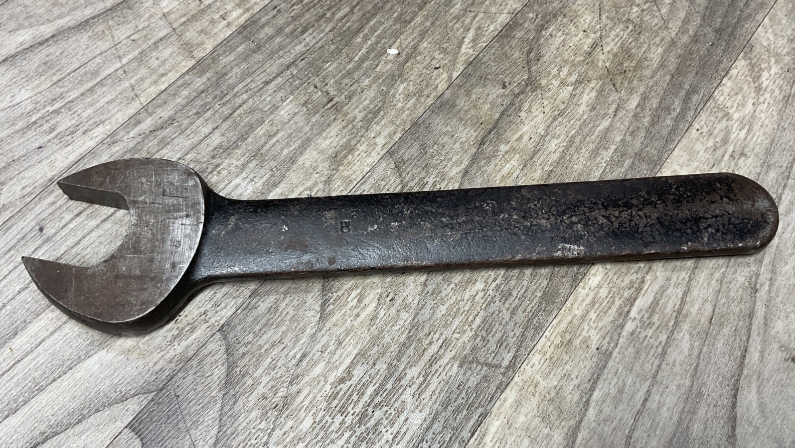 No. 8 1-1/4″ Single Open End Engineers Wrench #308h117PR8