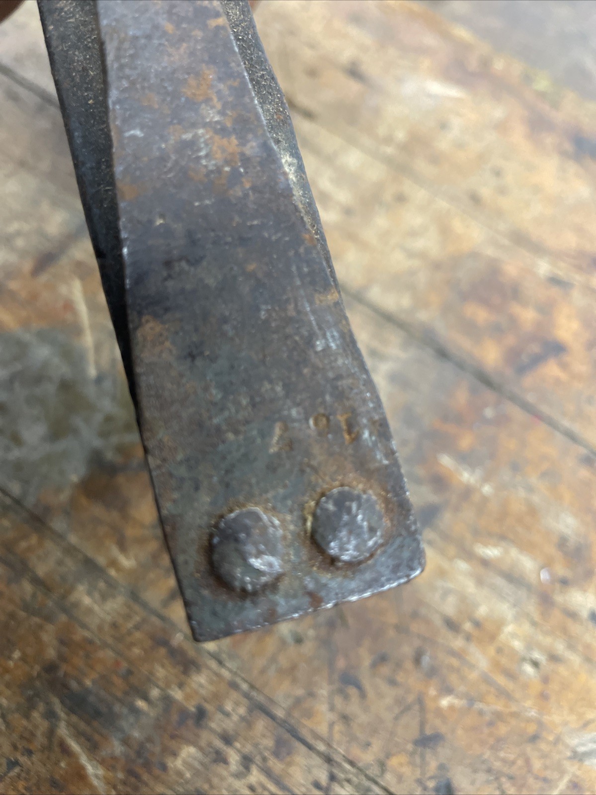 Early Antique Saw Set M. Pond Boston Whitings Patent