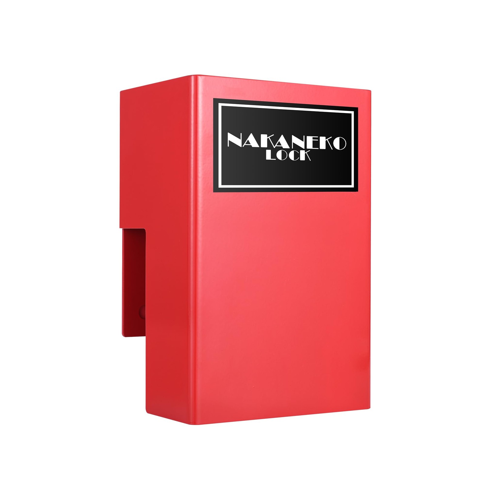 NAKANEKO Heavy Duty Door Lock, Use with Cam Bar Style Shipping Container Red