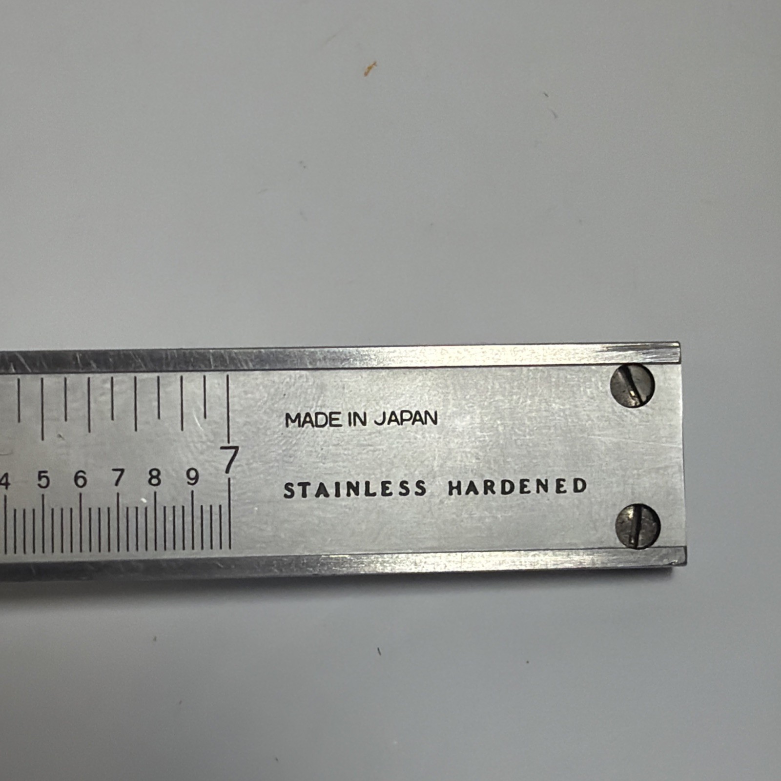 Rare Vintage Napa New Britain Japan Made Caliper Tool + Case Clean Ruler