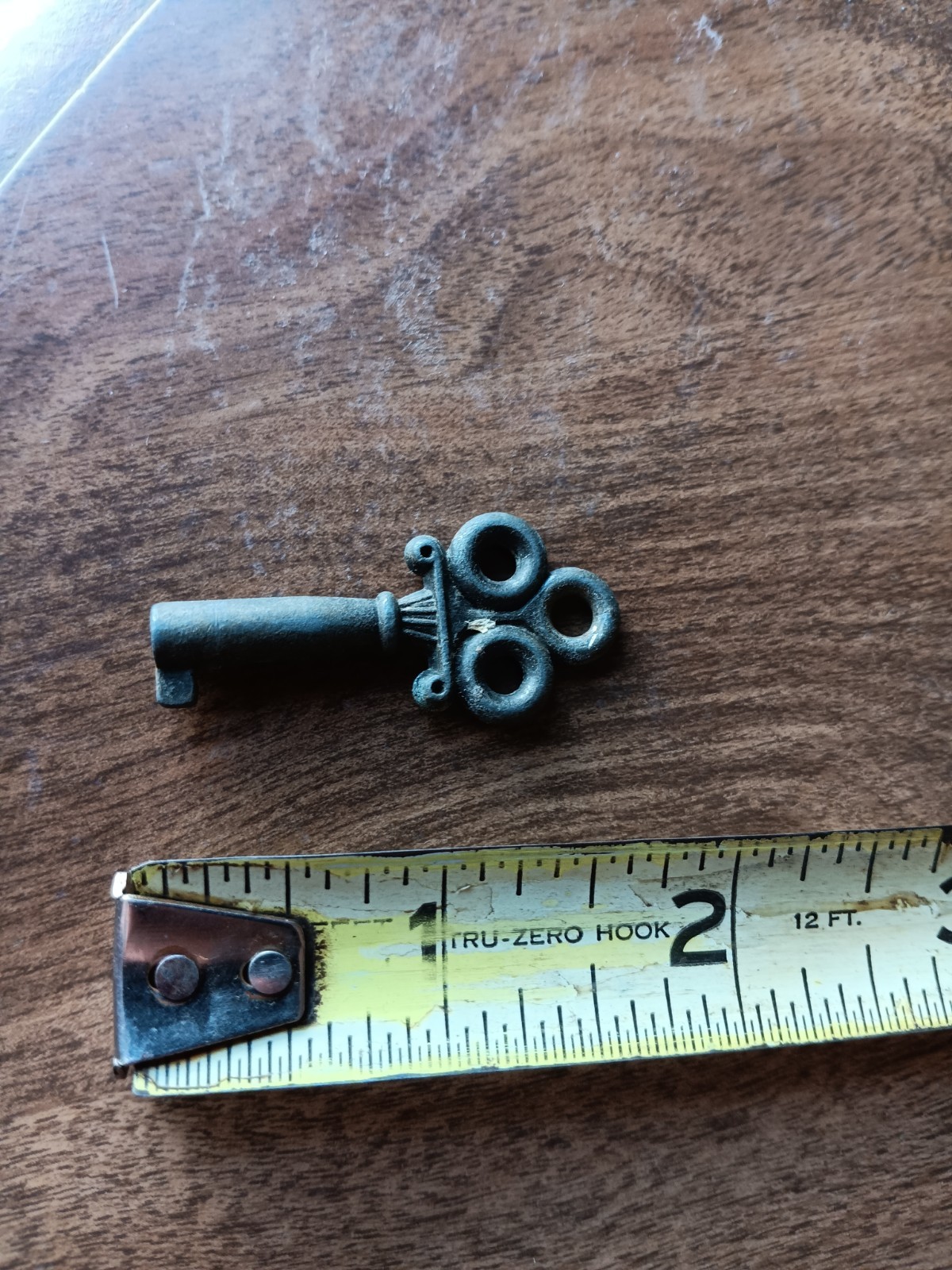 Antique Ornate Small Hollow Barrel Skeleton Key