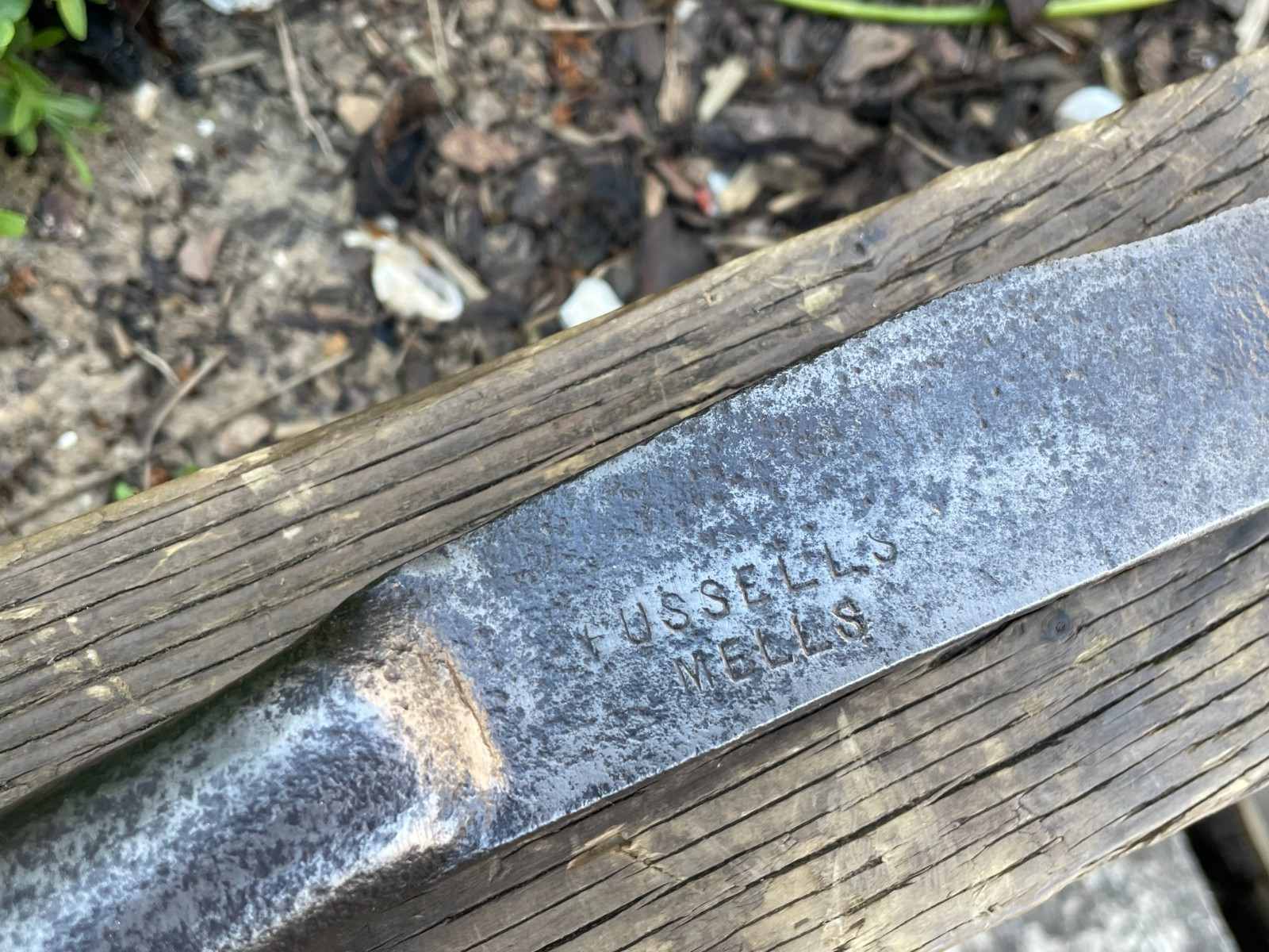 Vintage Fussells Mells Long Handled Slasher Sickle Billhook Garden Old Tool