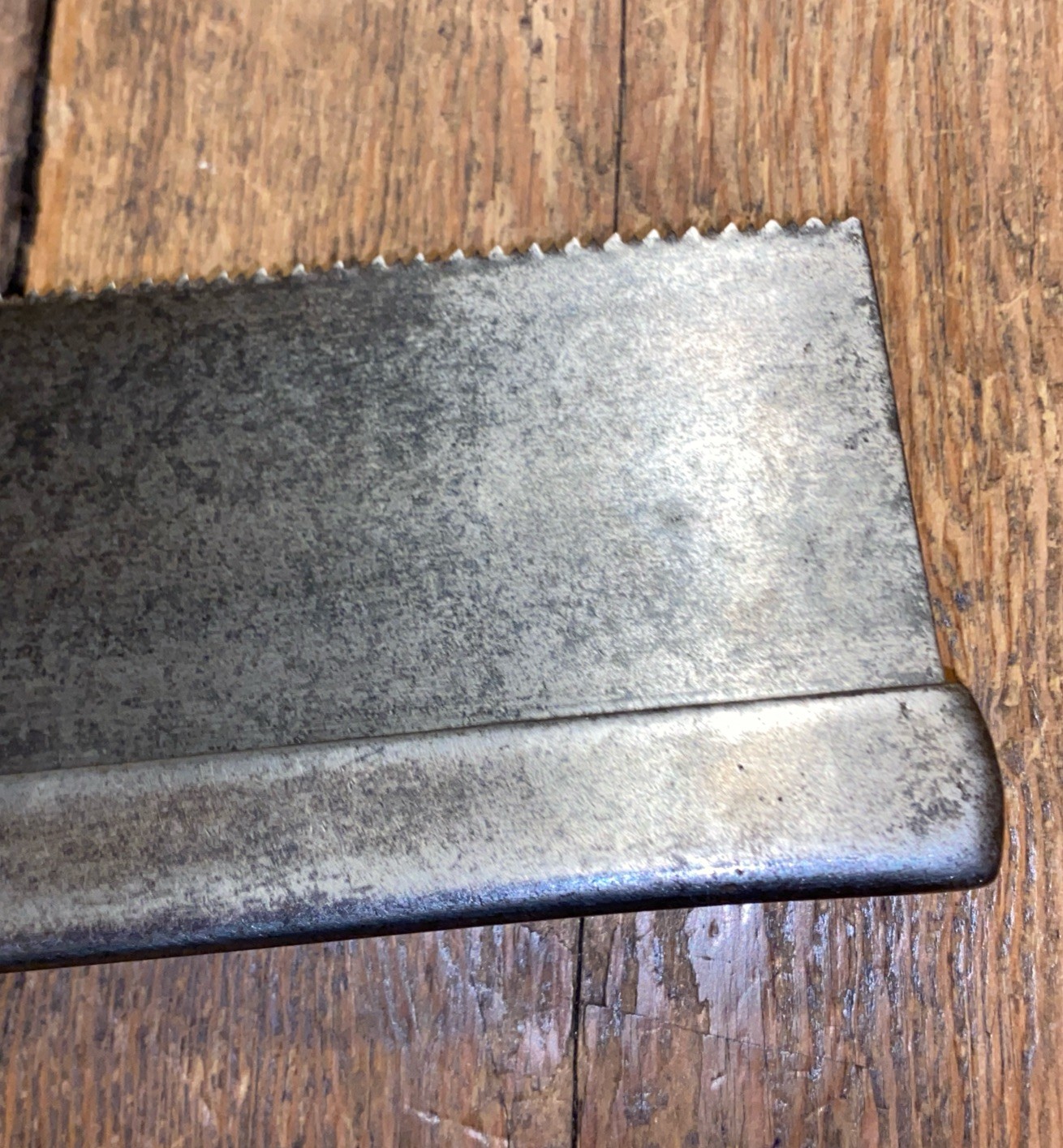 VINTAGE W.H.OATES 14 “ TENON SAW HAND SAW CARPENTERS WOODWORKING OLD TOOLS