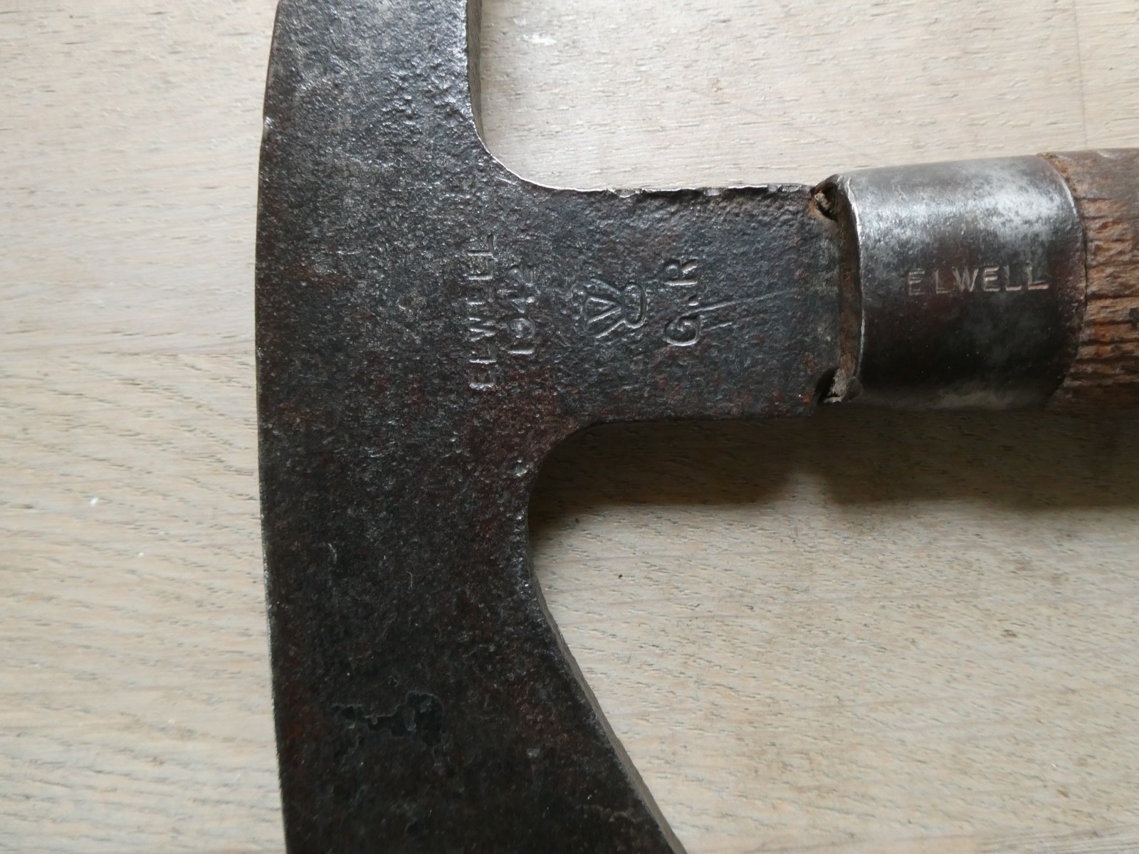 Vintage Elwell Fireman’s Axe 1942 WW2 WWII Very good condition