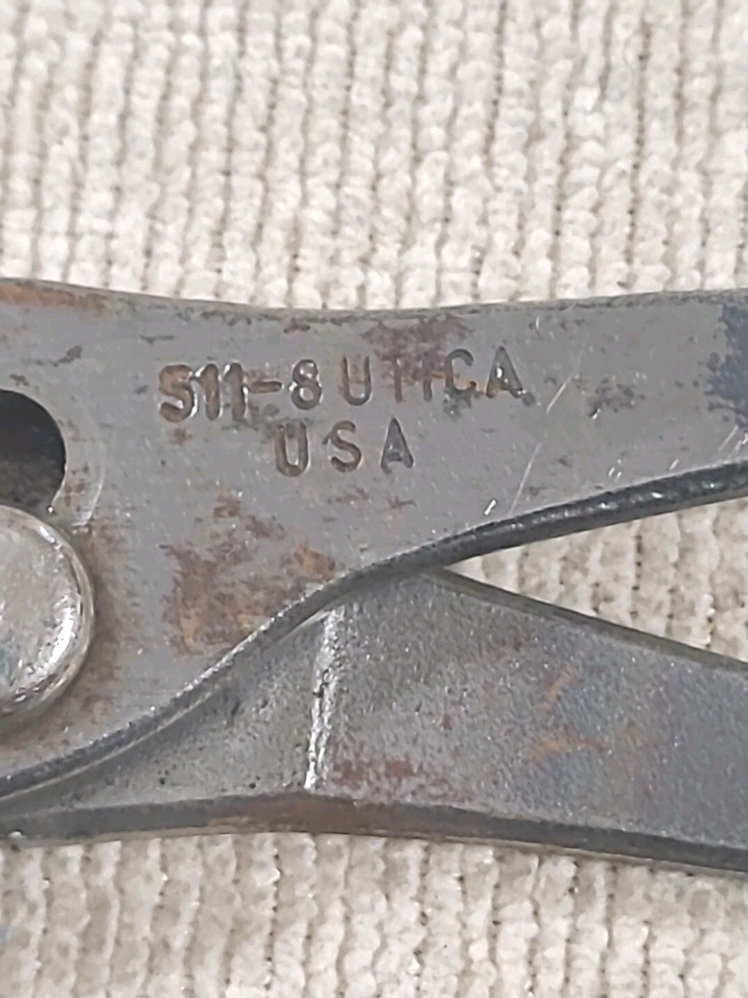 Vintage Lot Of 5 Utica Tools Pliers, Needle Nose 31-8 Triple Diamond Logo Etc.