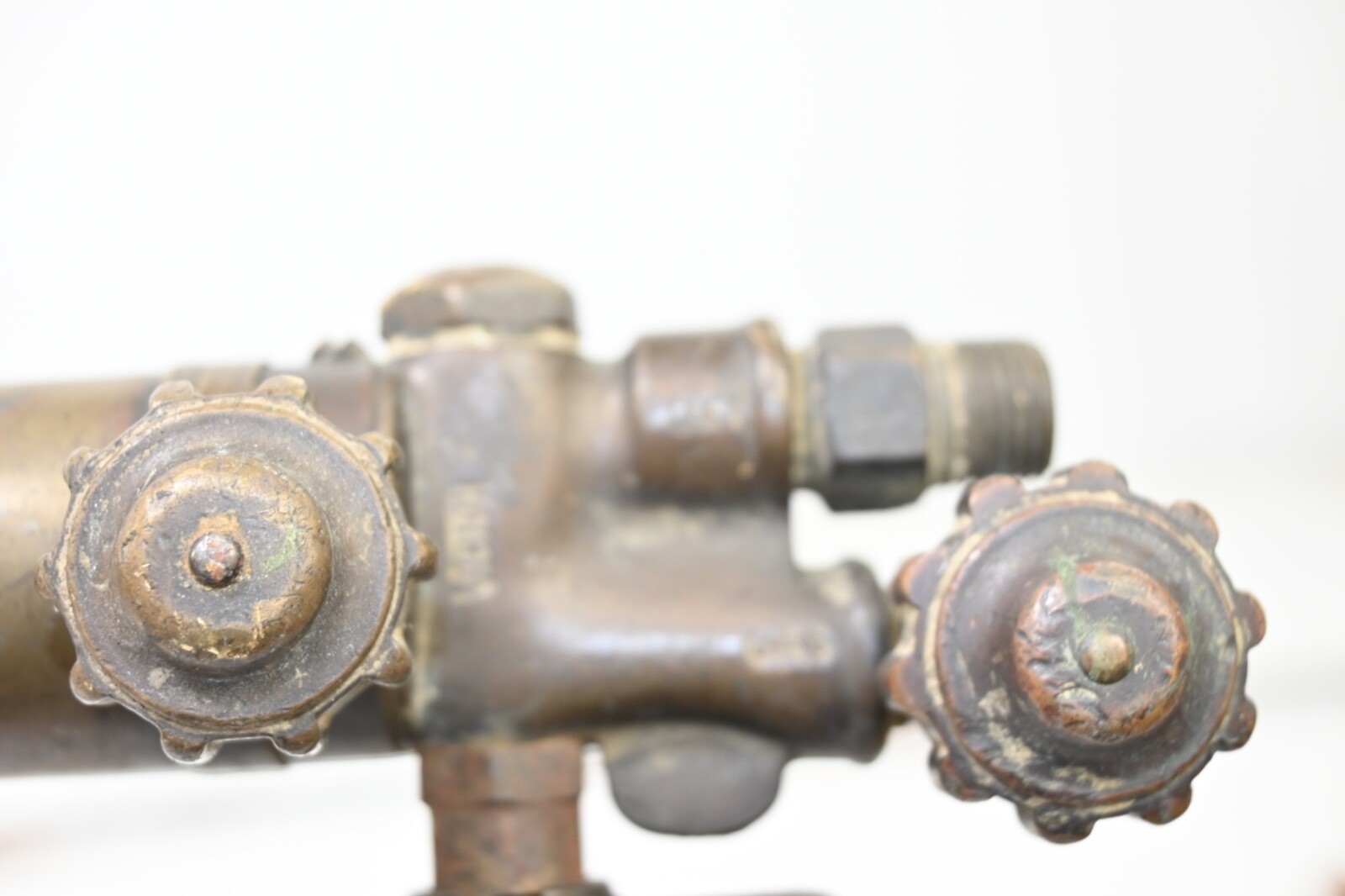 Vintage Brass Victor 421 Long Barrel Machine Cutting Torch Pipe