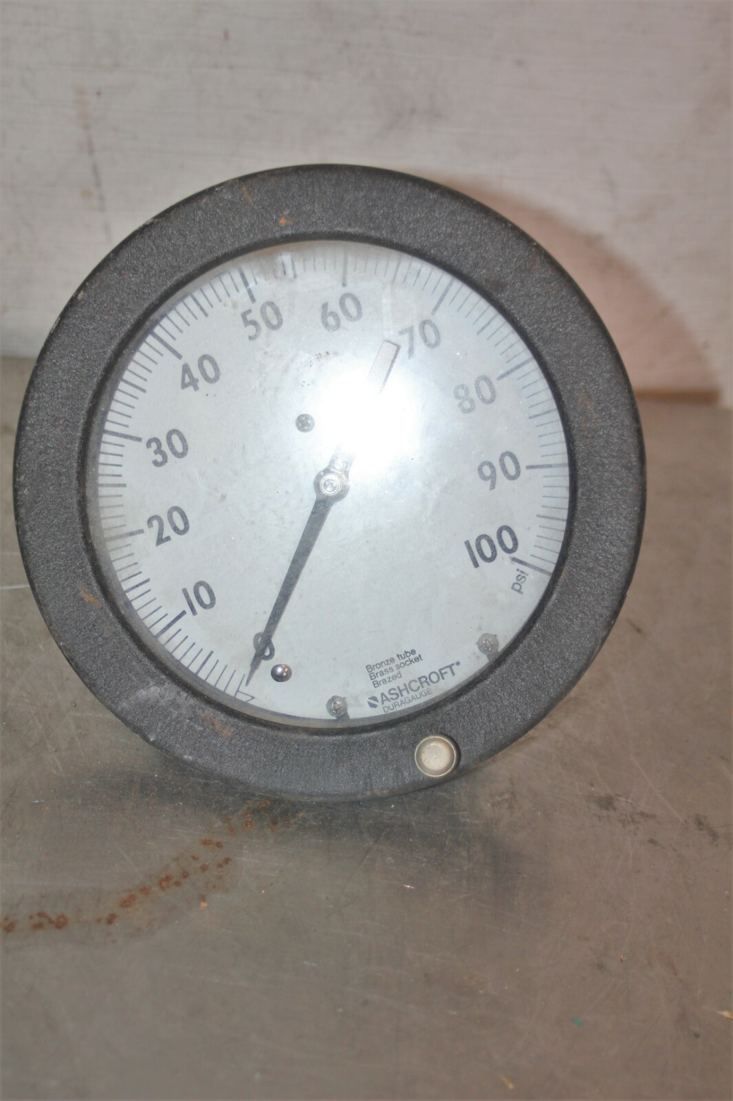 Ashcroft Pressure Gauge 0/100 PSI