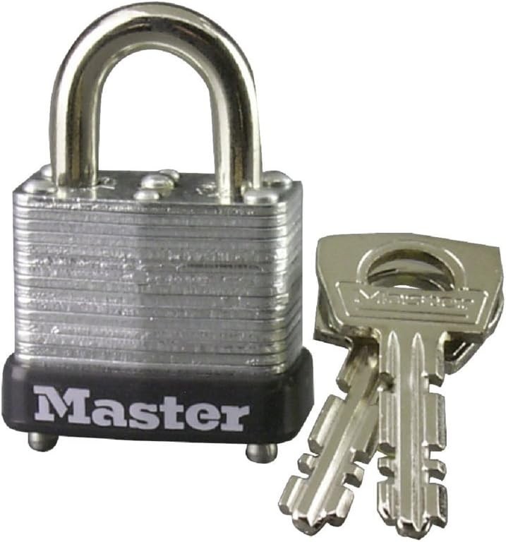 1-11/16 in. Laminated Steel Warded Padlock with Keys – Ultimate Locking Security