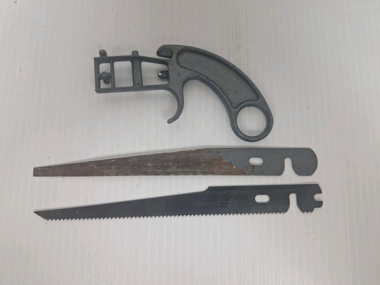 Vintage Great Neck Saw Mfrs Inc No. 85 Keyhole Saw with Two (2) Blades