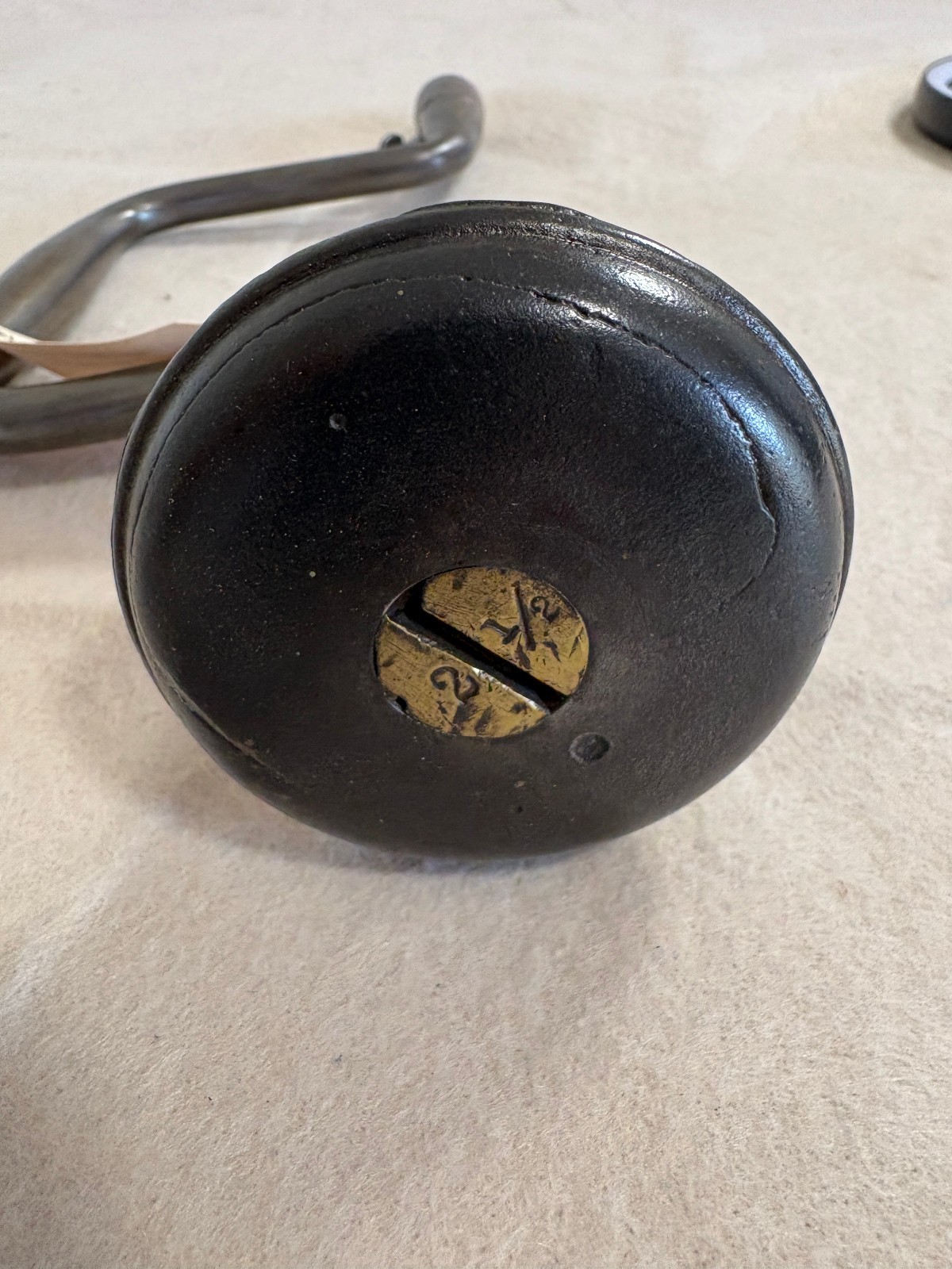 Wilson Mfg/ J. Taylor Patent 8 inch bit brace, patented June 30, 1836