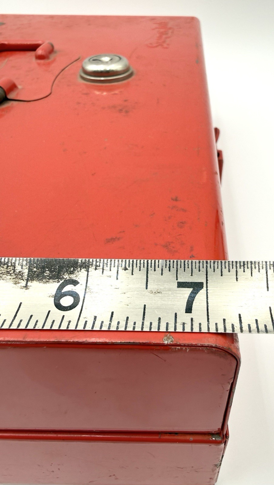 Snap-On Tool Toolbox KRA-65B 0254698 Snap On Sliding Drawer No Key Metal 1971