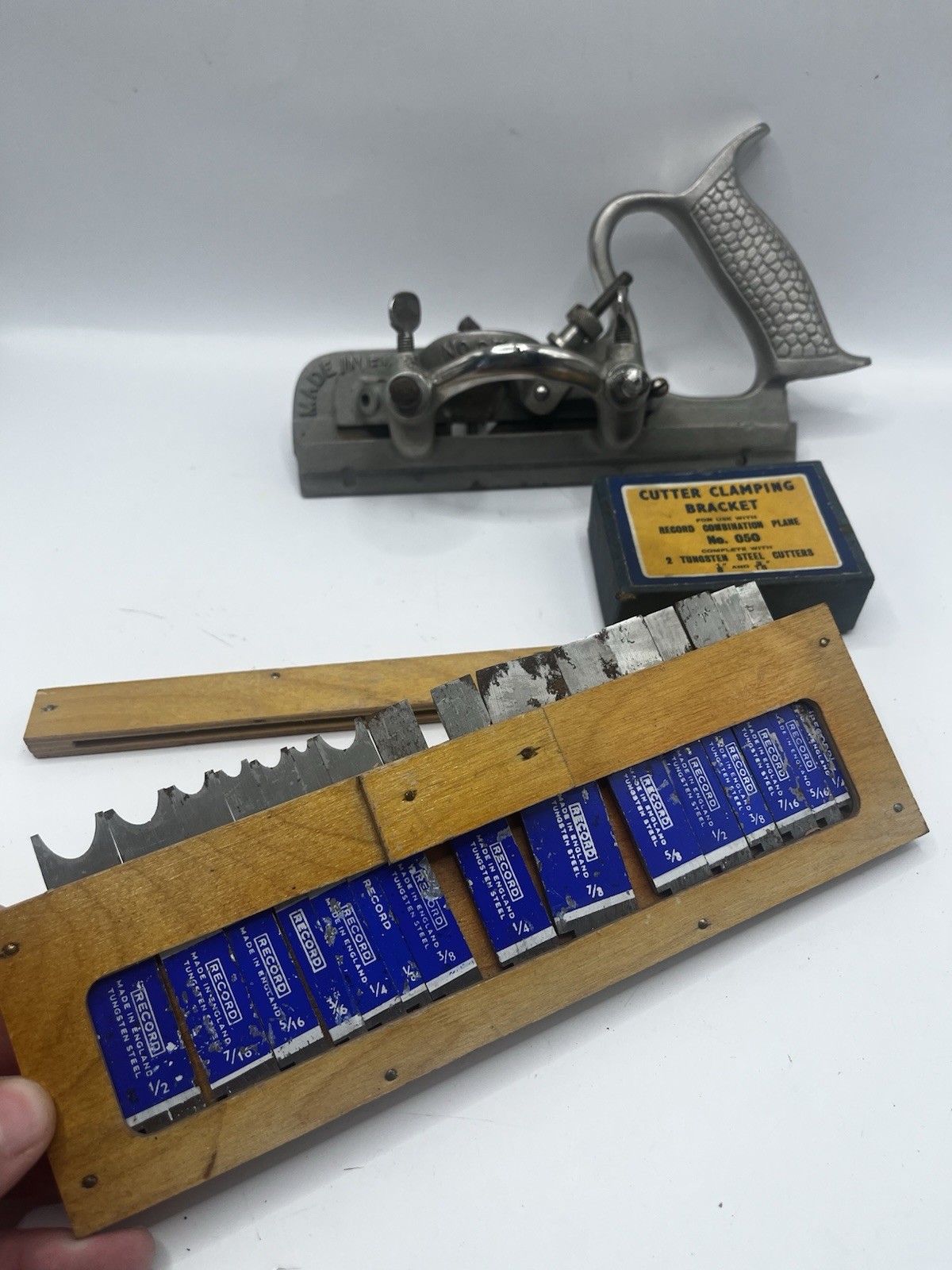 Vintage Record 050 Improved Combination Plane With Cutters