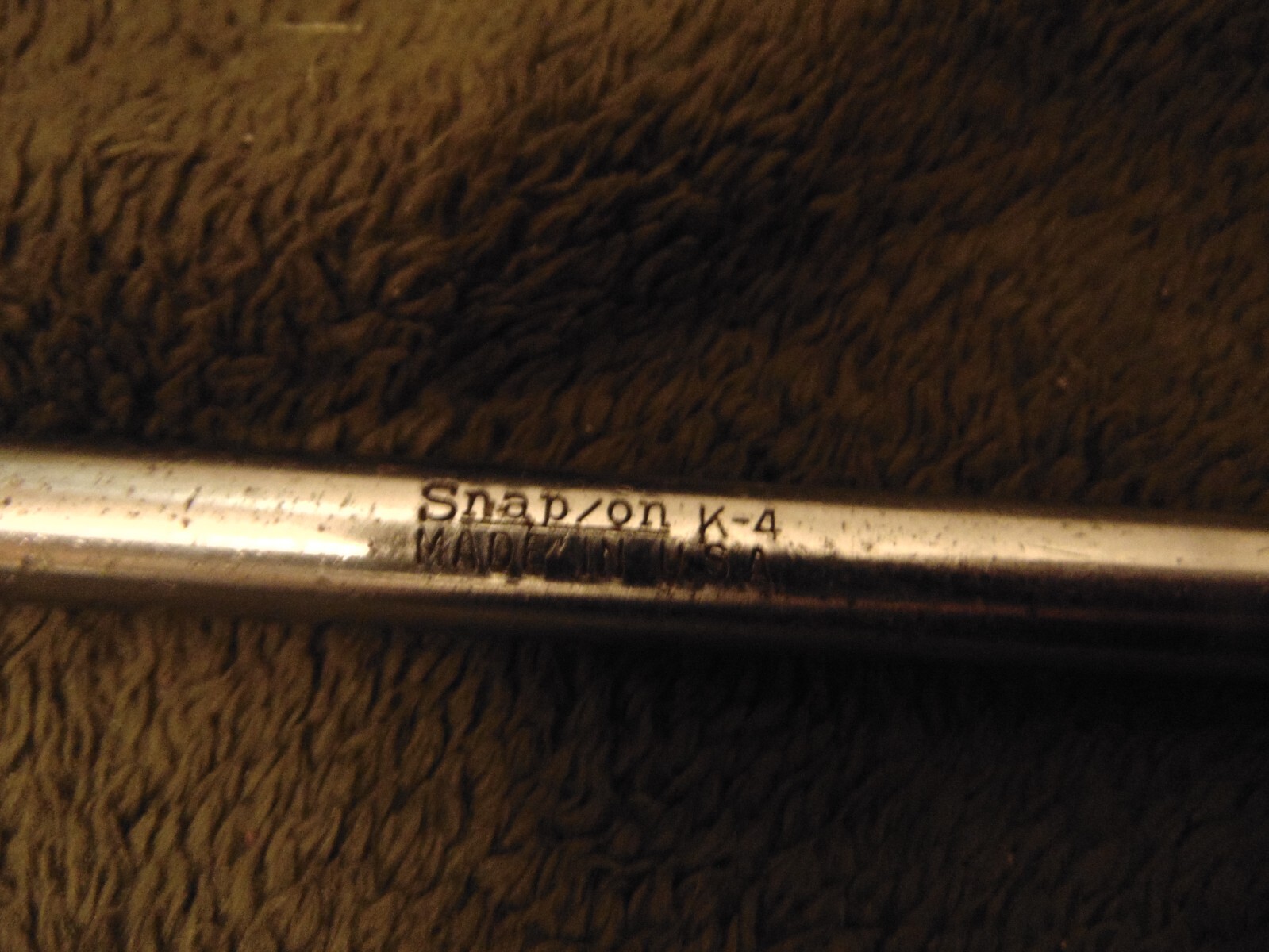Vintage 1953 Snap/On K-4 1/2 Drive Speeder Speed Wrench USA Mechanic Tool
