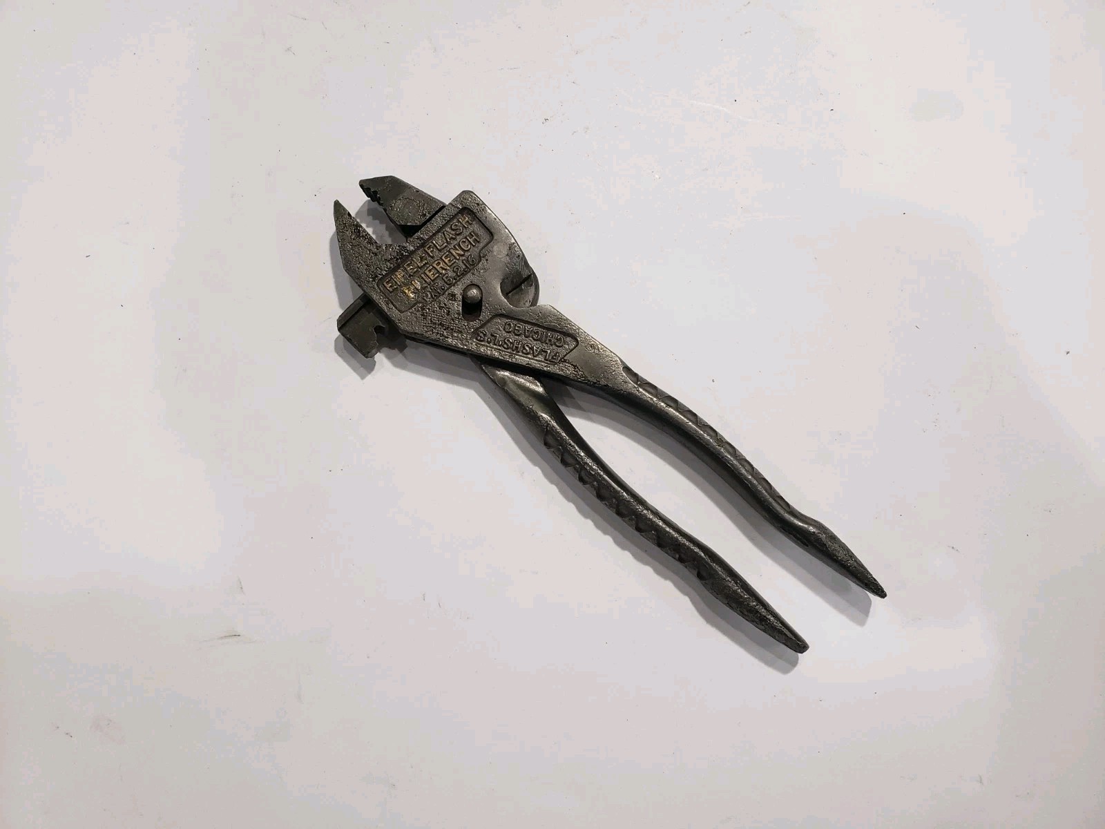 Vintage EIFFEL-FLASH PLIERENCH Jaw Plier Adjustable Wrench