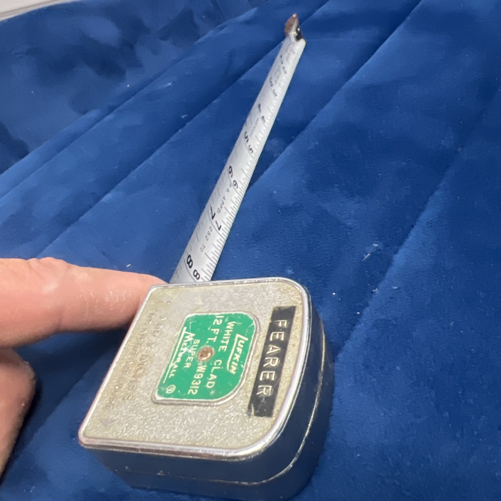 VINTAGE MEASUR-IT RE TAPE MEASURE MH8W USA 8 Ft. Made In USA